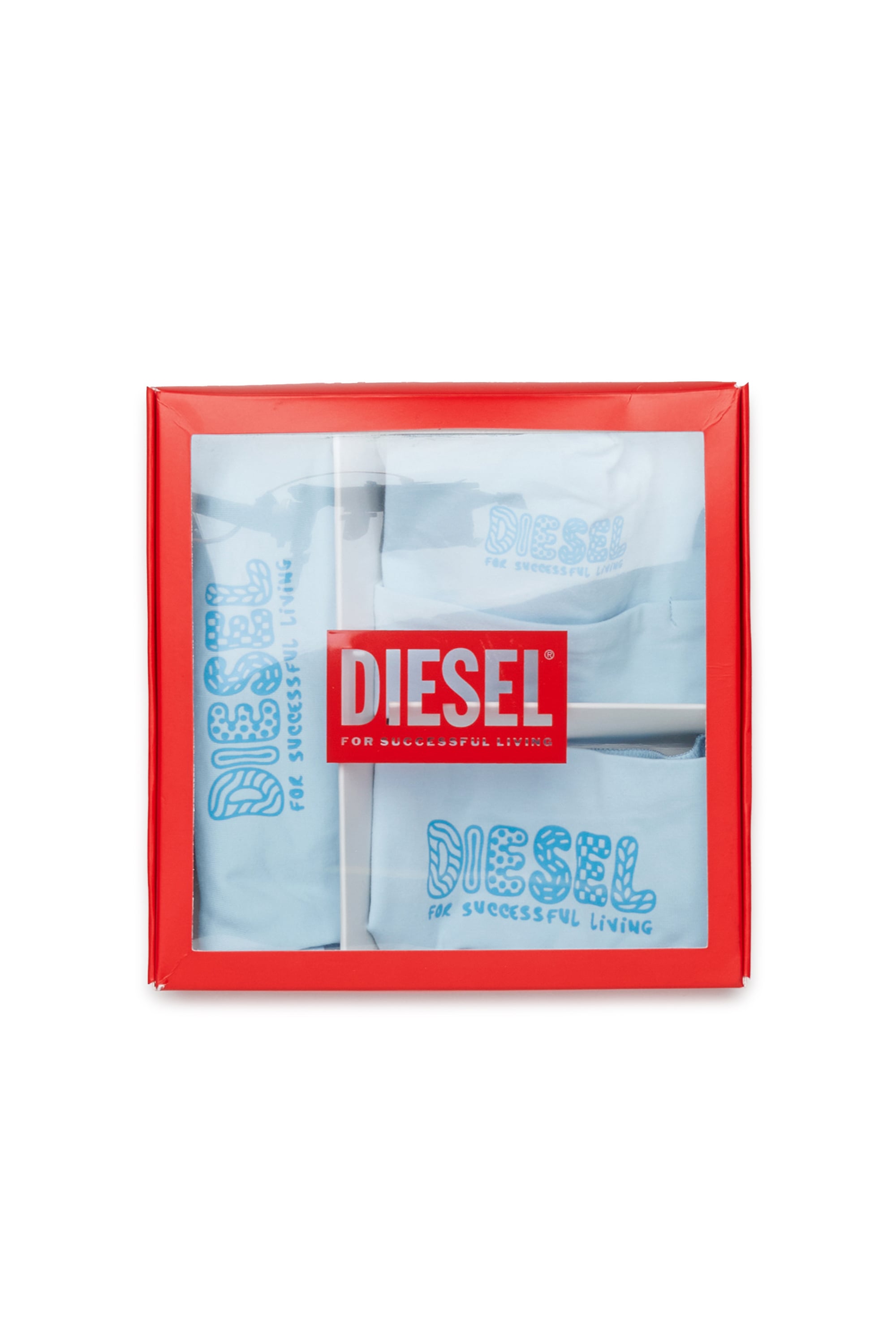 Diesel - UBBYBOX-NB, Unisex's ベビー3点セット in ライトブルー - 4