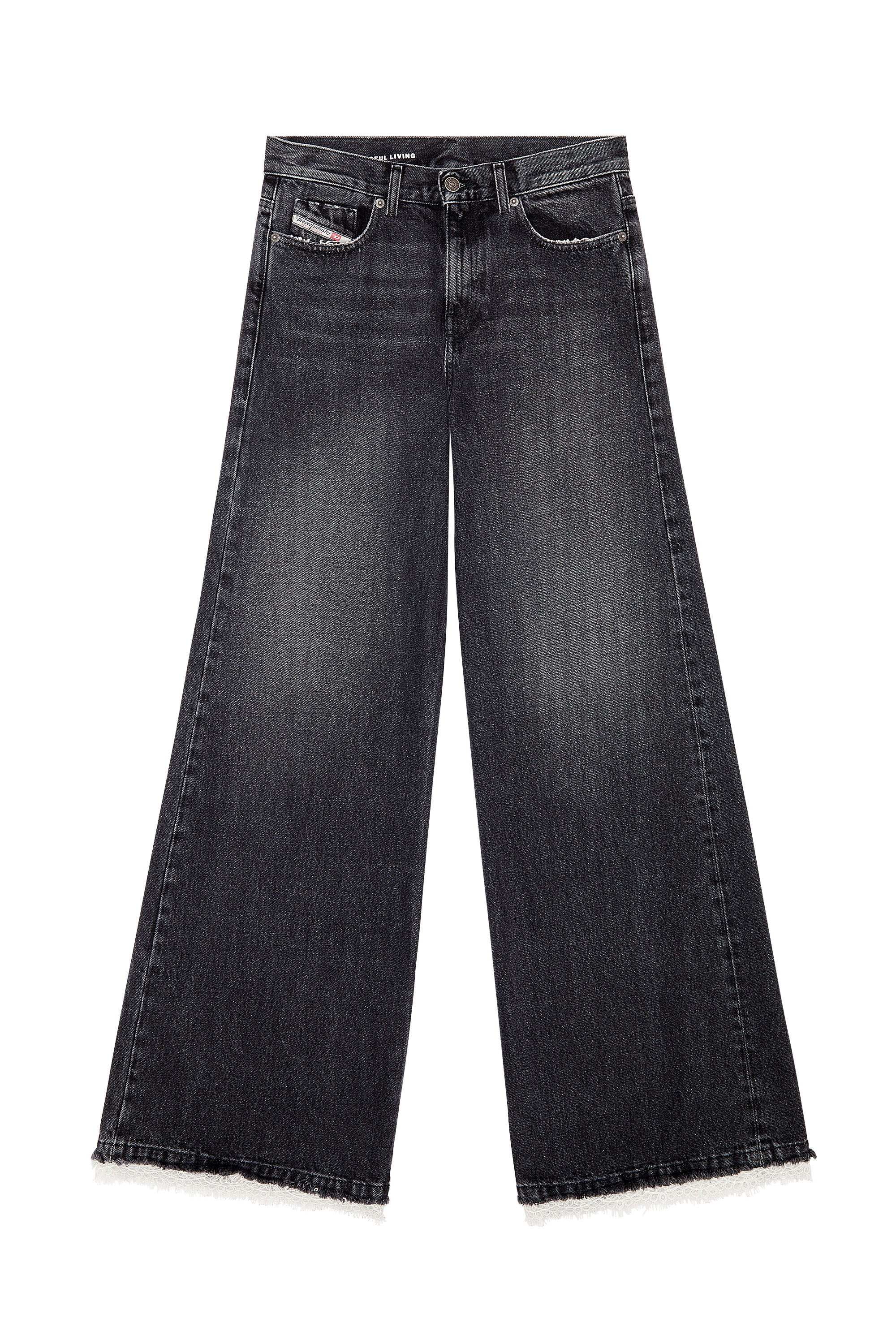 DIESEL 2022ss Straight Jeans マルチジップ　デニム