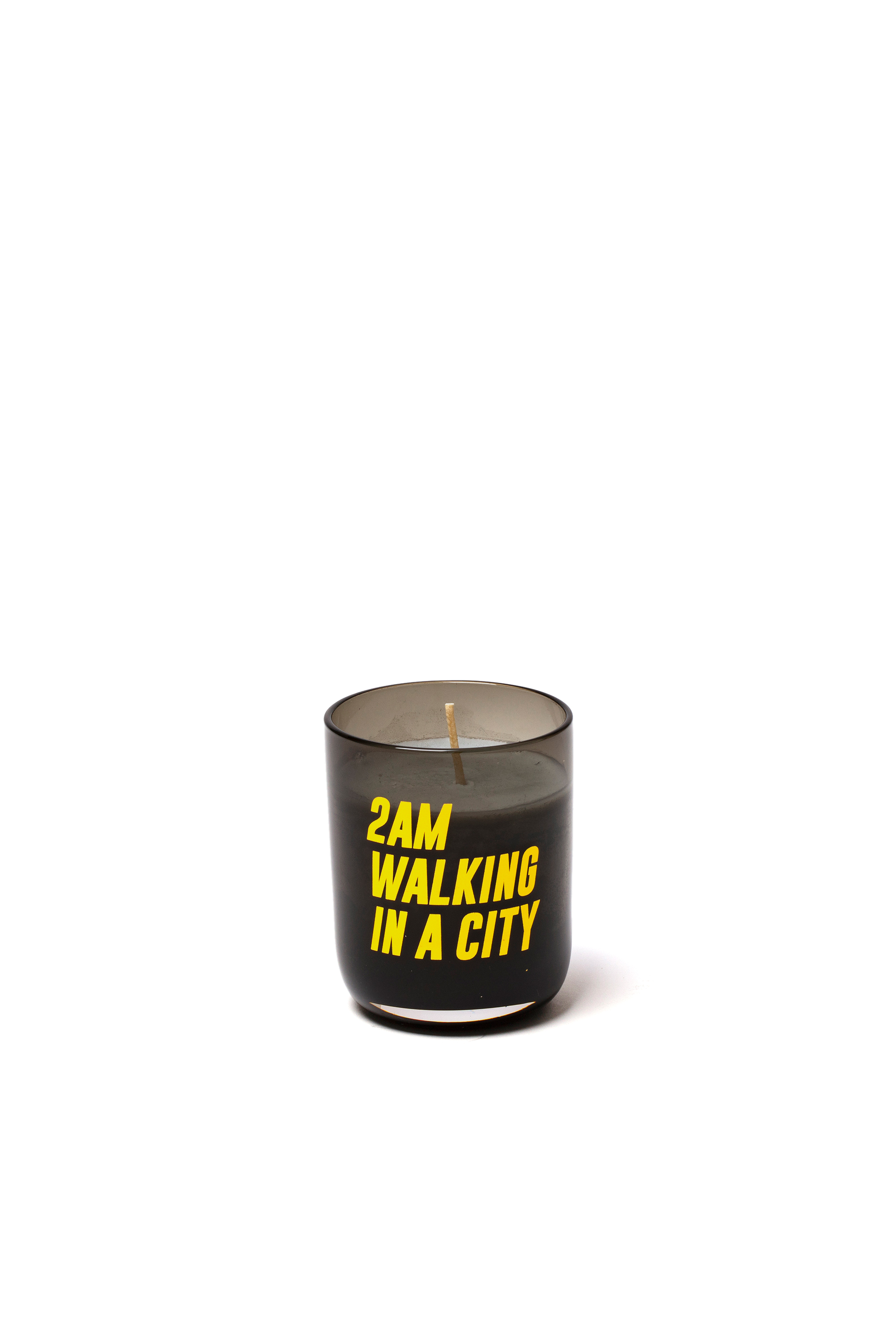 Diesel - 11172 HOME SCENTS, Unisex's Candle in glass jar "memories-2am walking in a city" in ブラック - 1