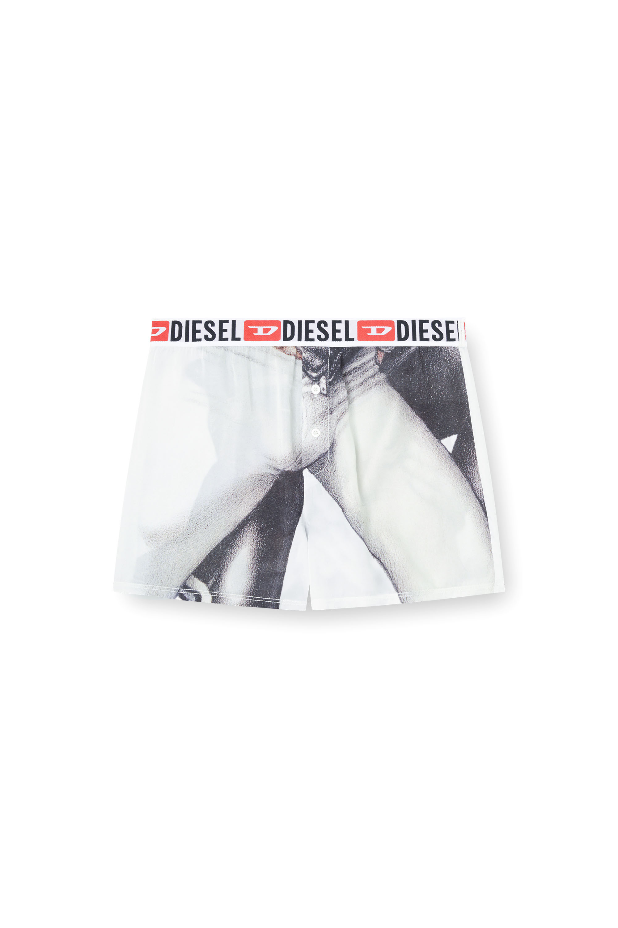 Diesel - PR-STARK, Male's Boxer shorts with graphic print in ホワイト - 2