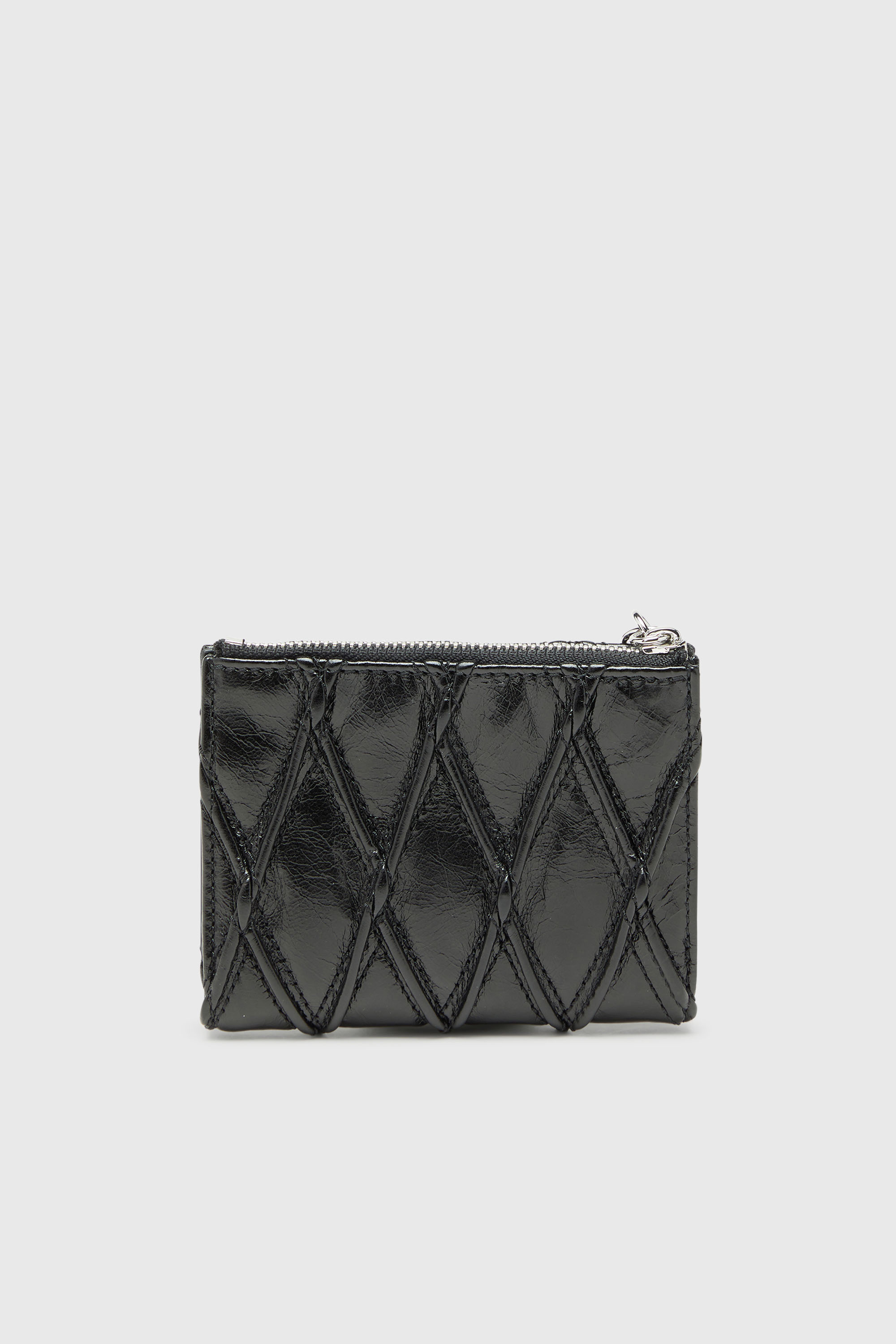 Diesel - D-CHARMS BI FOLD ZIP II, Female's 二つ折りウォレット in ブラック - 2