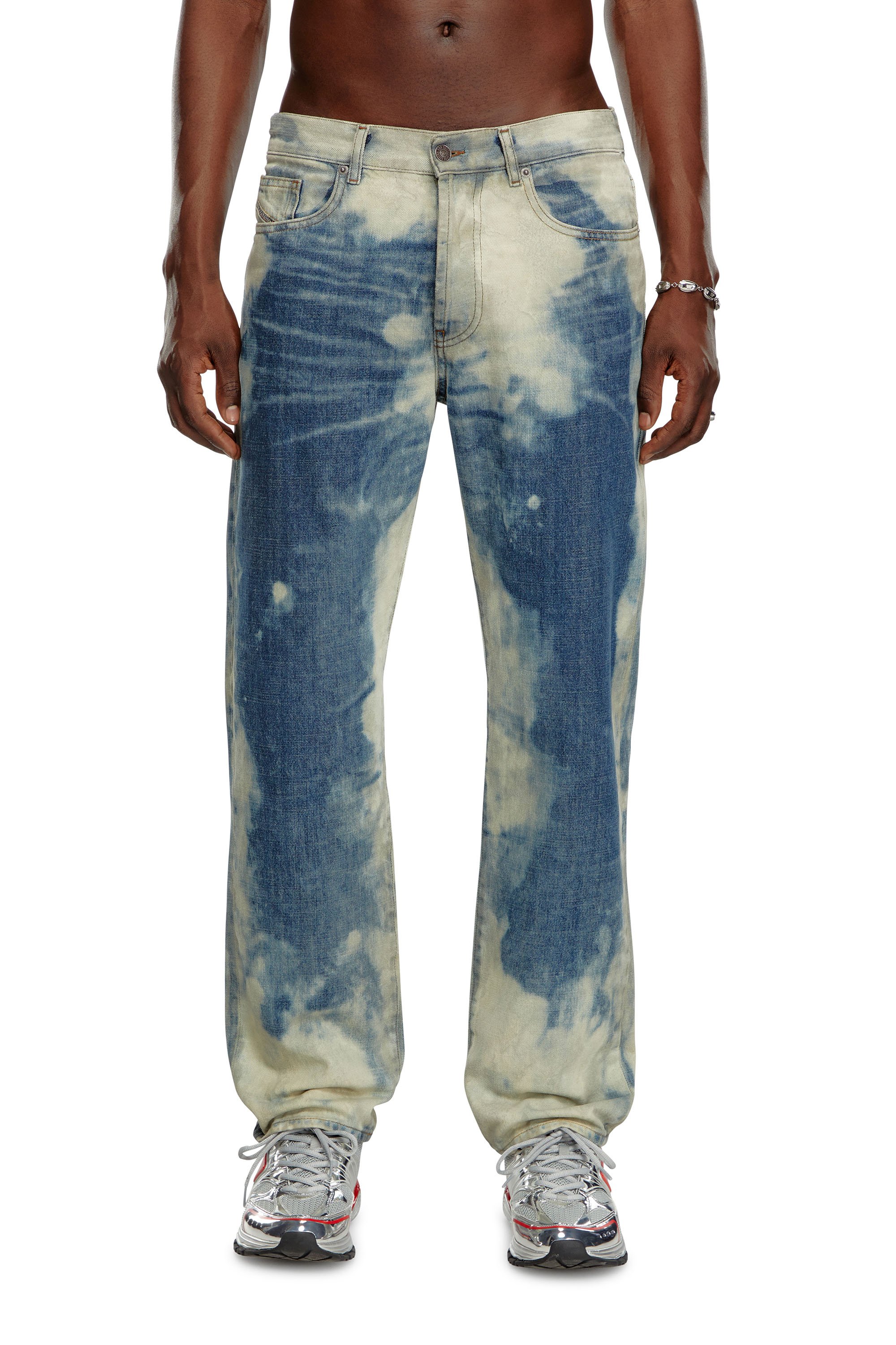 Diesel - Male's Regular Jeans 2024 D-Macs 0CBDI, ミディアムブルー - 1