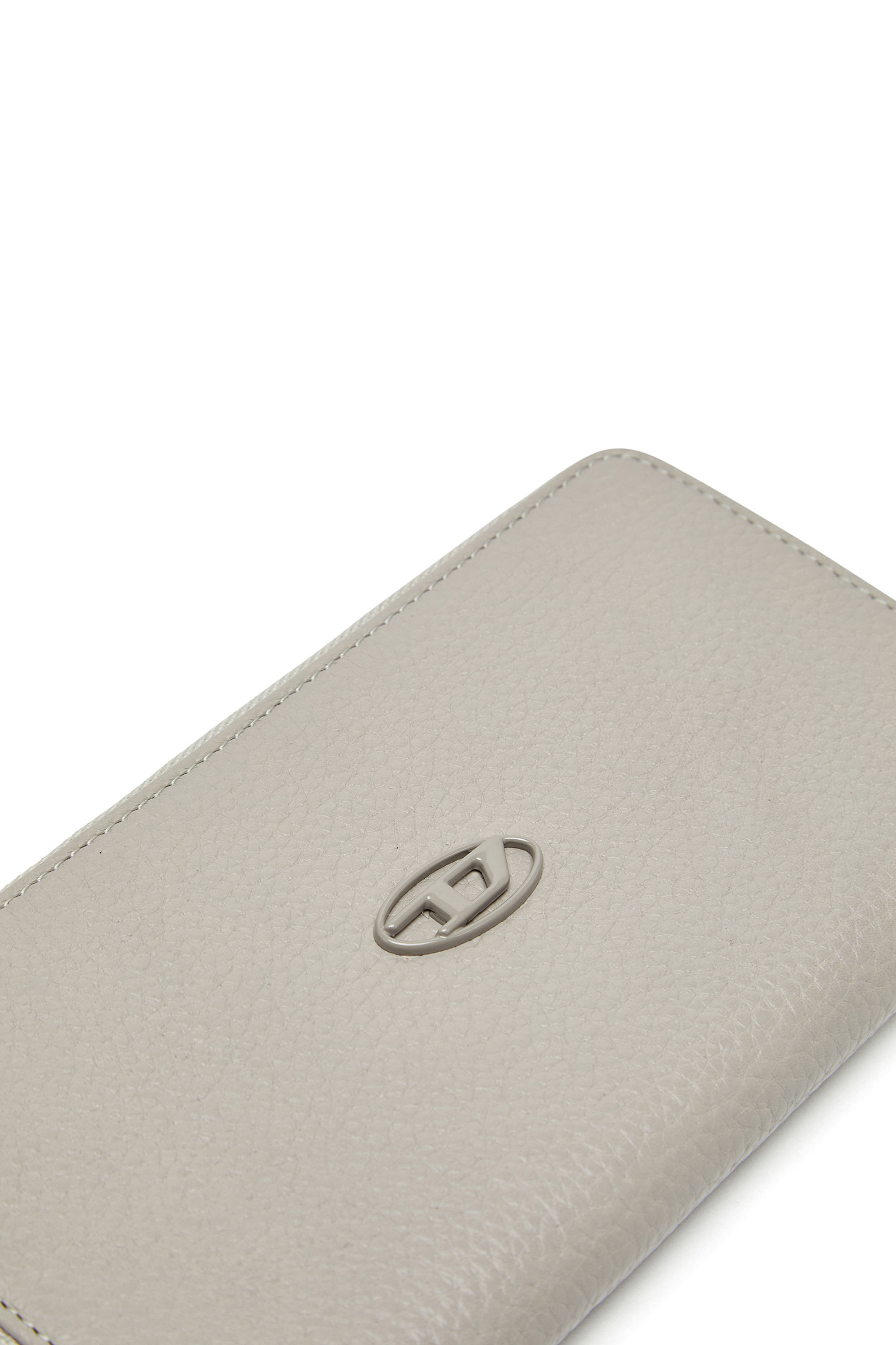 Diesel - CONTINENTAL ZIP L, Male's 長財布 in ライトグレー - 4