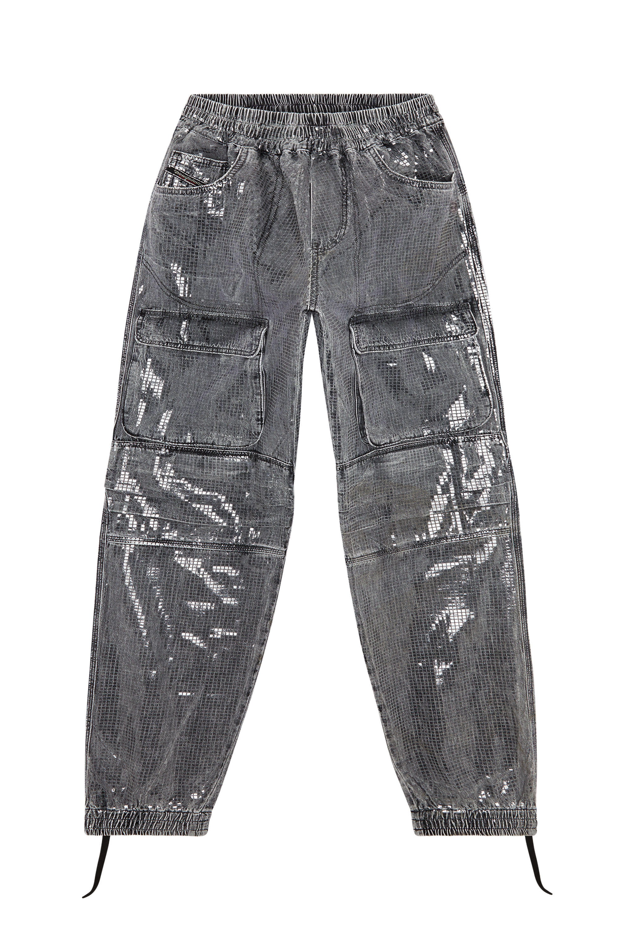 Diesel - Straight Jeans D-Mirt 0PGAC, ブラック/ダークグレー - Image 5