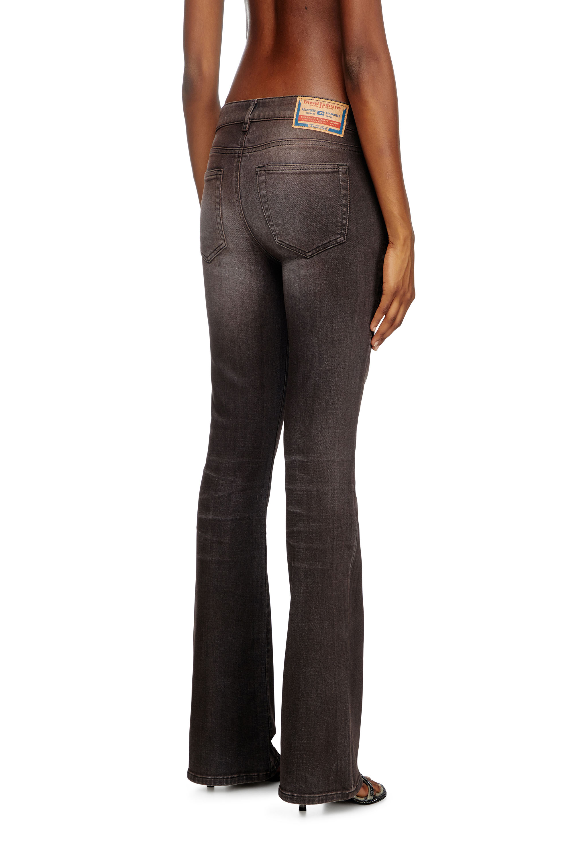 Diesel - Female's Bootcut Jeans 1969 D-Ebbey 09K59, ブラック/ダークグレー - 4