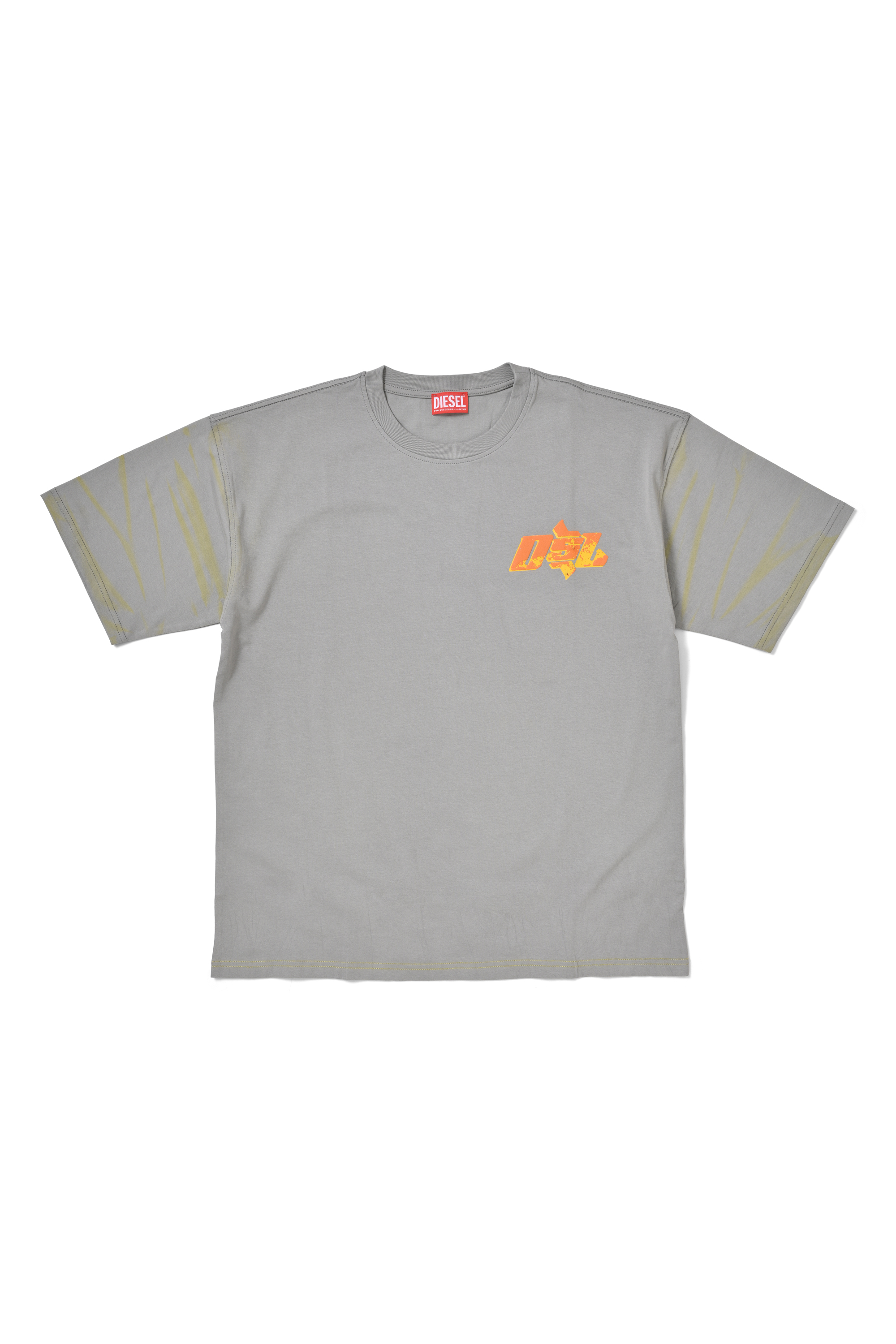 Diesel - T-shirts(GRAY), Male's T-shirts(GRAY) in グレー - 1