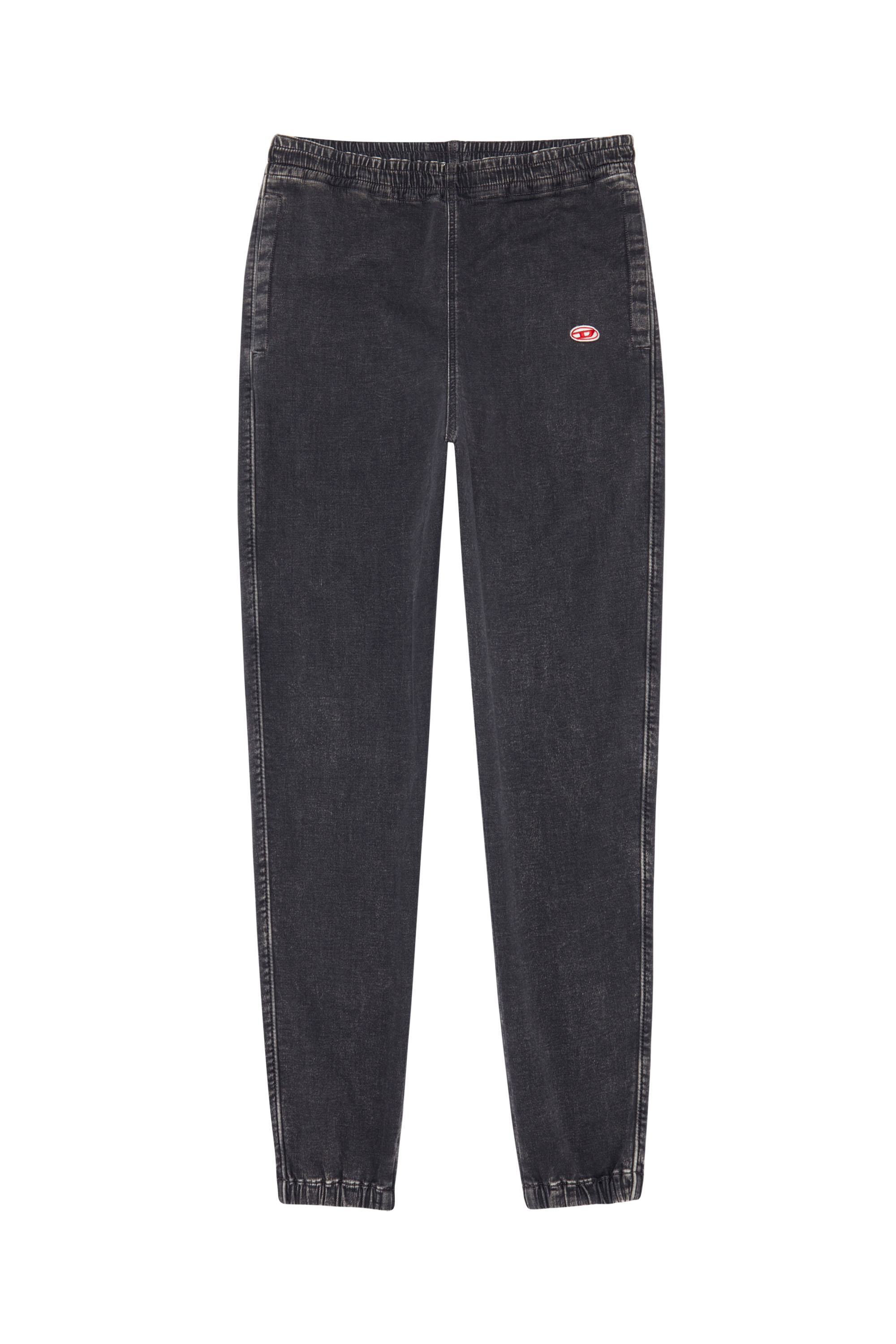 Diesel - Tapered D-Lab Track Denim 069ZE, ブラック/ダークグレー - Image 1