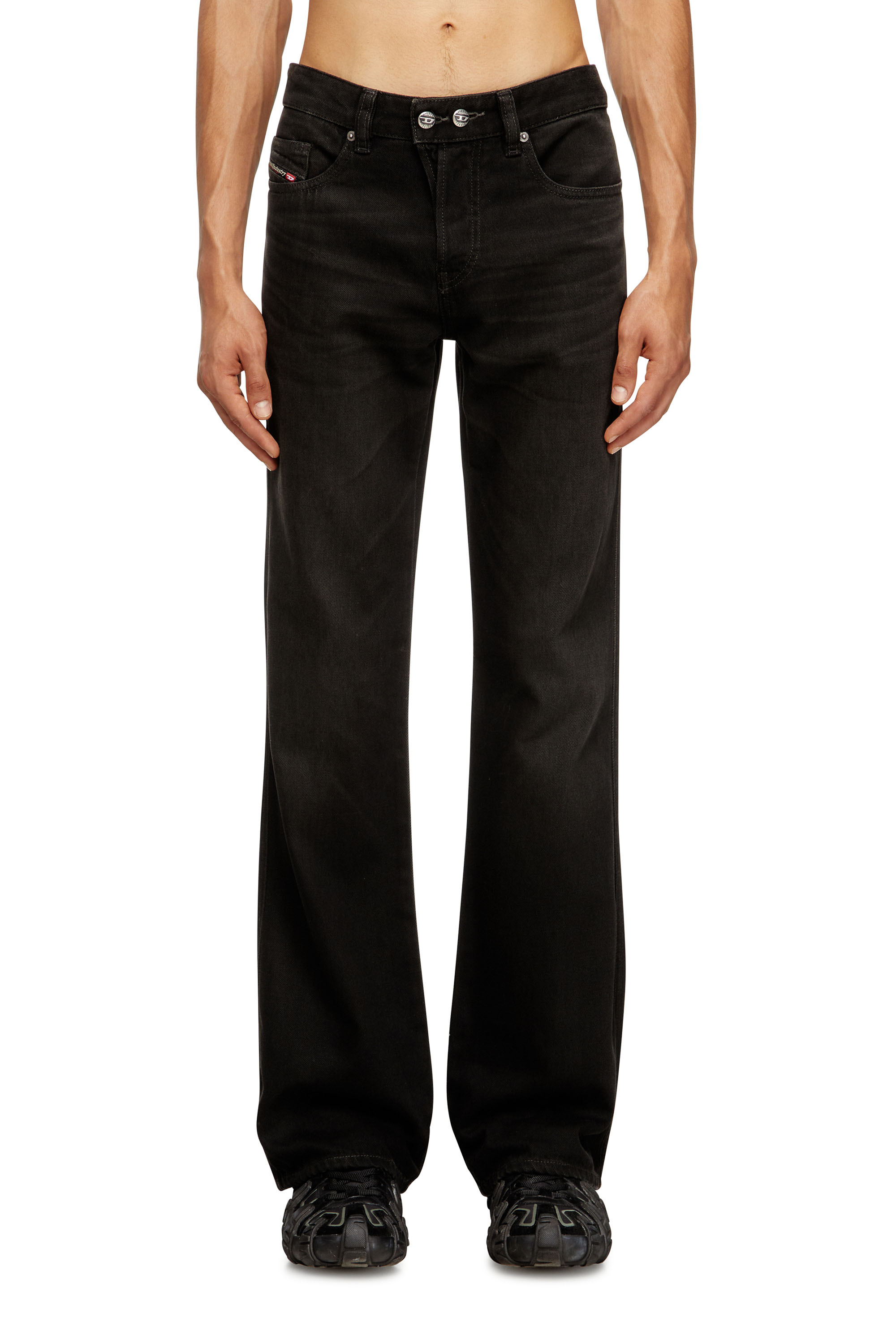 Diesel - Male's Bootcut Jeans 1998 D-Buck 09M20, ブラック/ダークグレー - 1