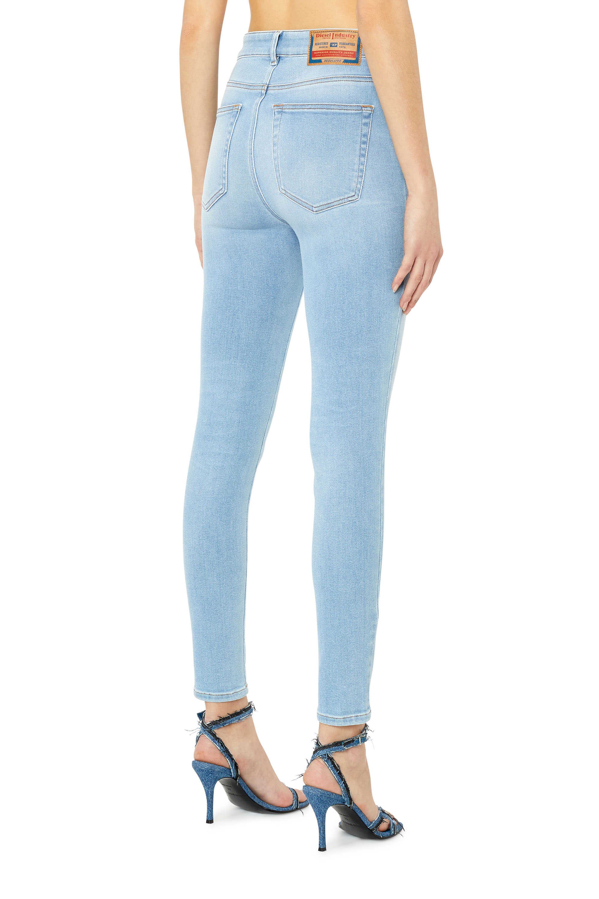Diesel - Super skinny Jeans 1984 Slandy-High 09E76, ライトブルー - Image 2