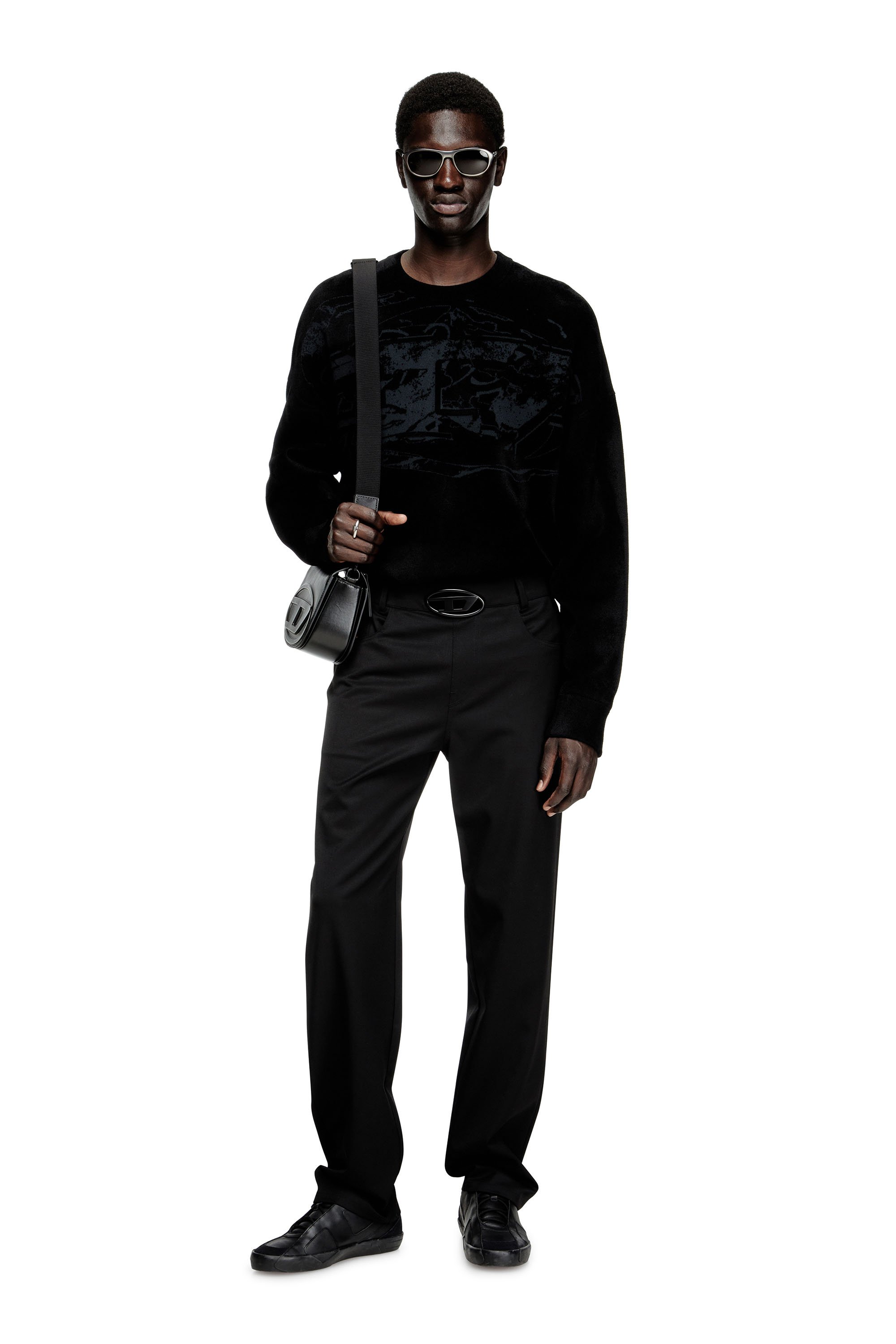 Diesel - K-TRESA, Male's プルオーバーニット in ブラック - 2