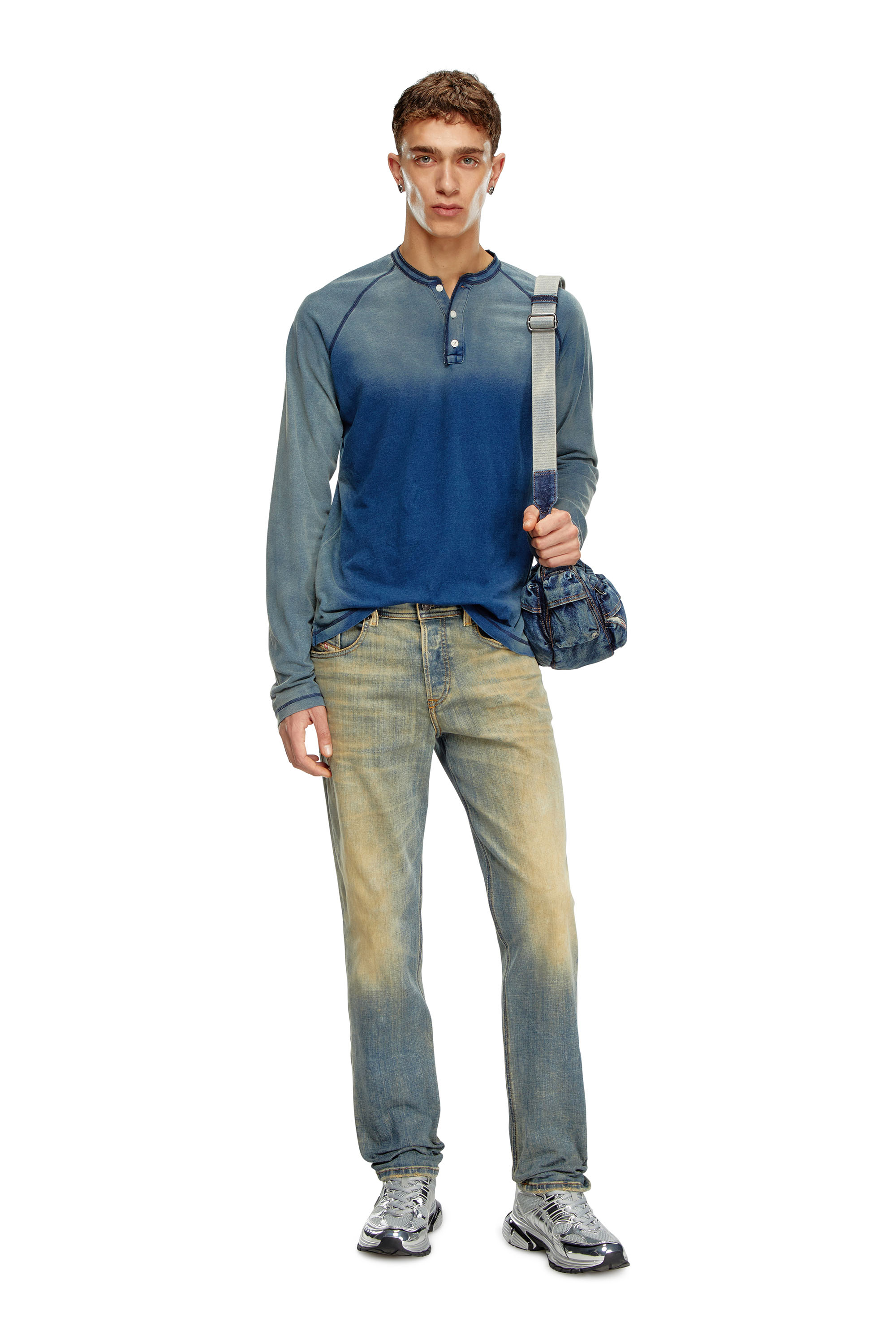 Diesel - Male's Regular Jeans 2023 D-Finitive 09J51, ミディアムブルー - 2