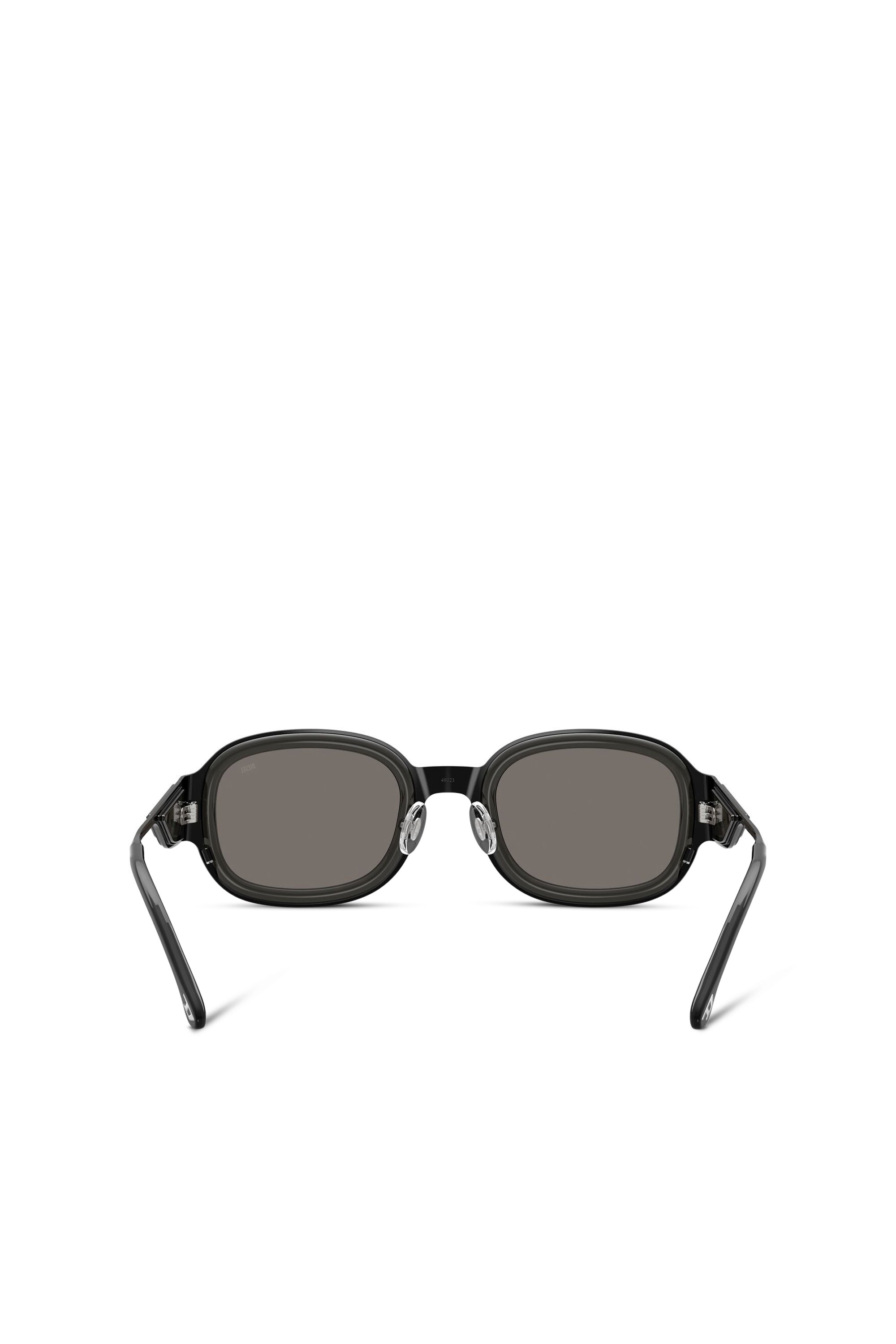Diesel - 0DL1020, Unisex's Square sunglasses in ブラック - 3
