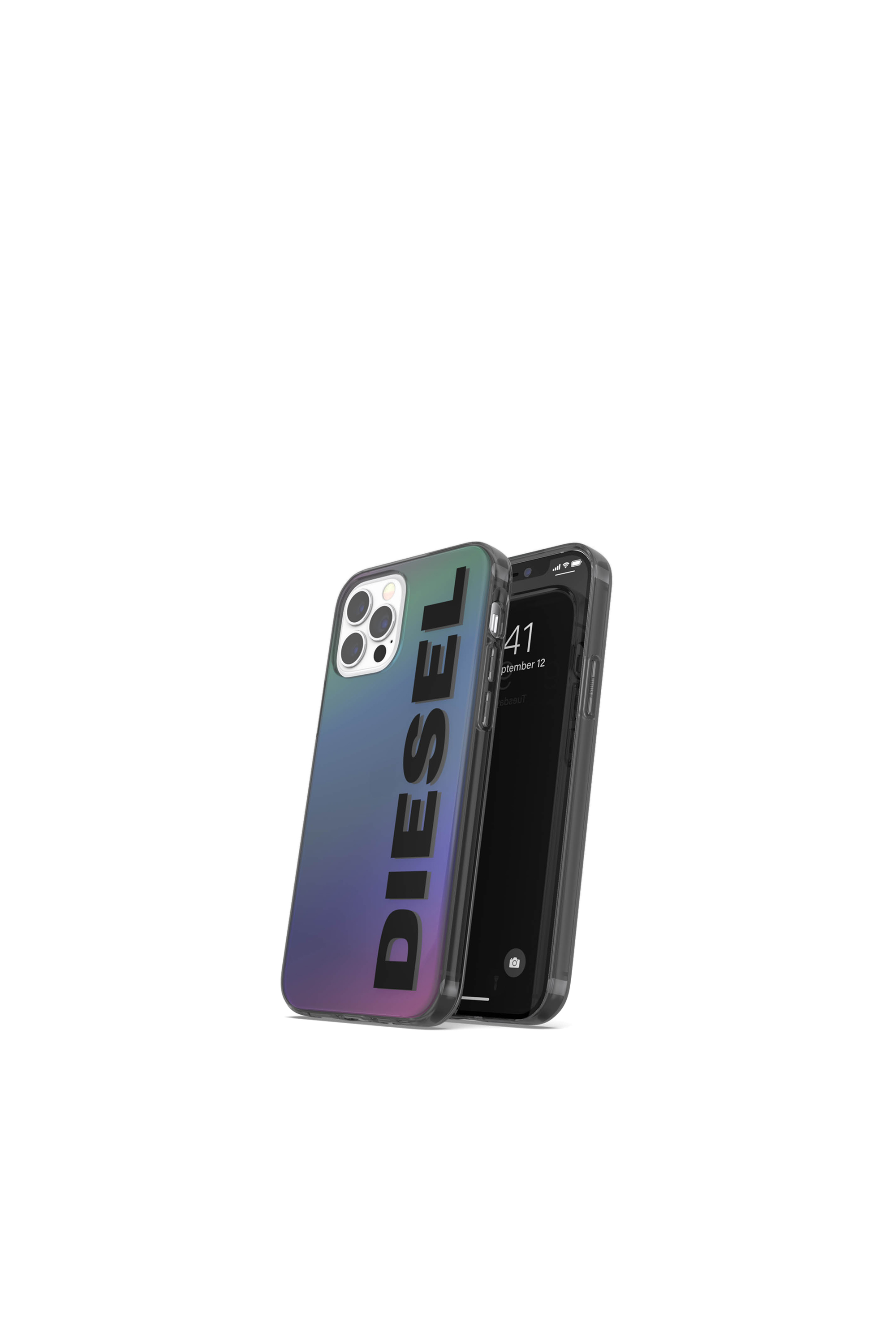 Diesel - 42573 STANDARD CASE, Unisex's Holographic TPU case for iPhone 12/12 Pro in マルチカラー - 3