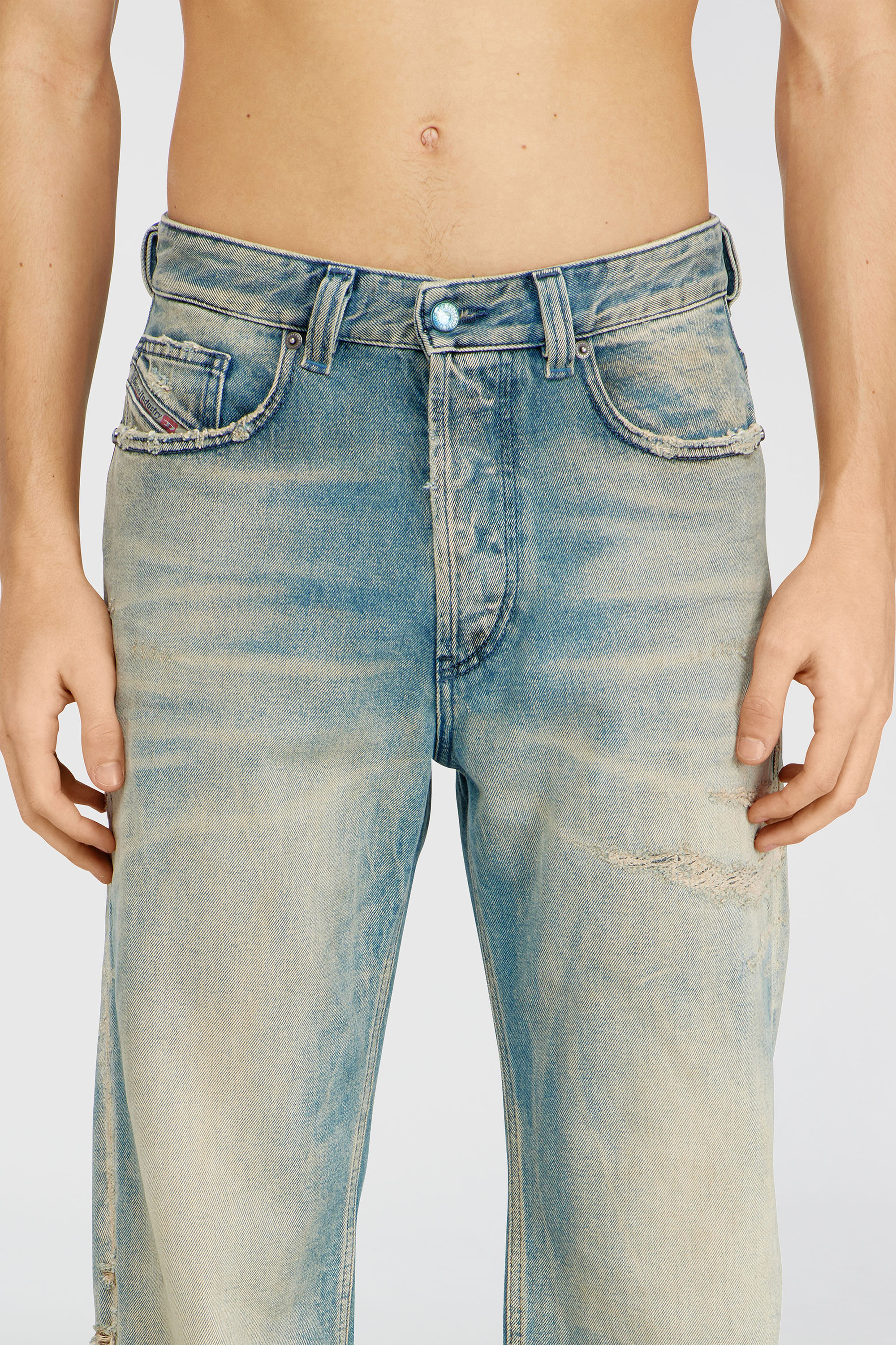 Diesel - Male's Regular Jeans 2024 D-Macs 09N30, ライトブルー - 5