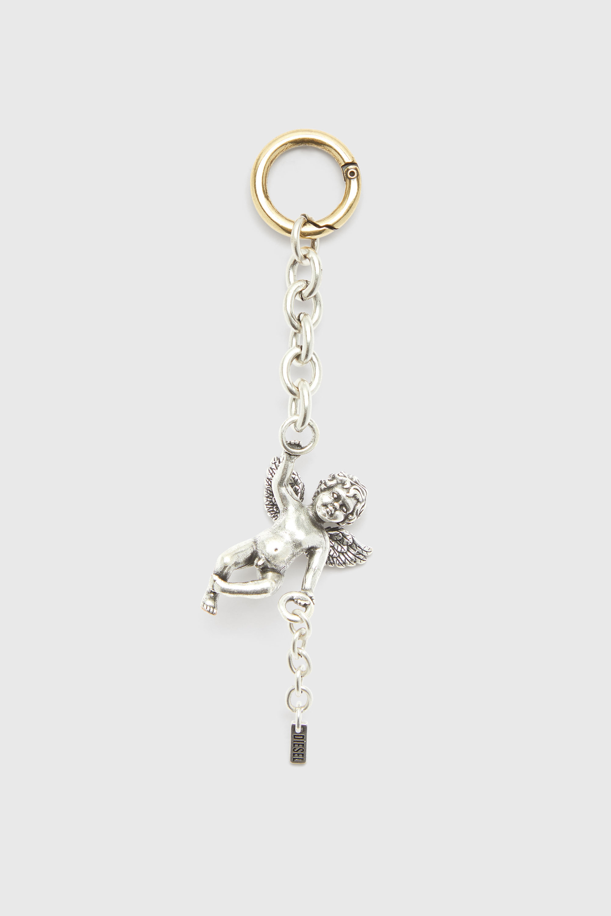 Diesel - CHARM-ANGEL, Female's Metal cherub charm in シルバー - 1