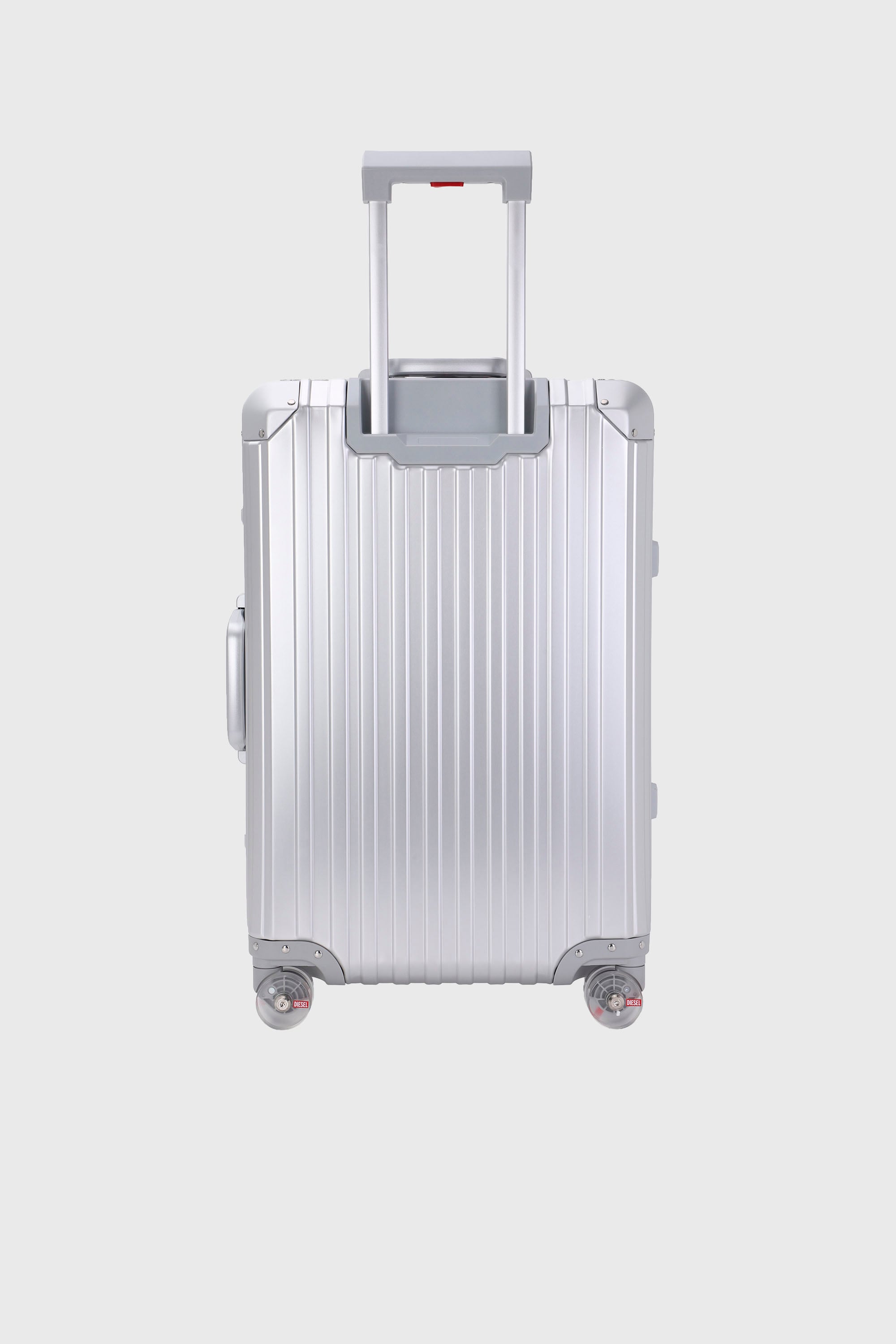 Diesel - DIESEL ALUMINUM TROLLEY- DSL002, Unisex's Aluminum suitcase size M in シルバー - 2
