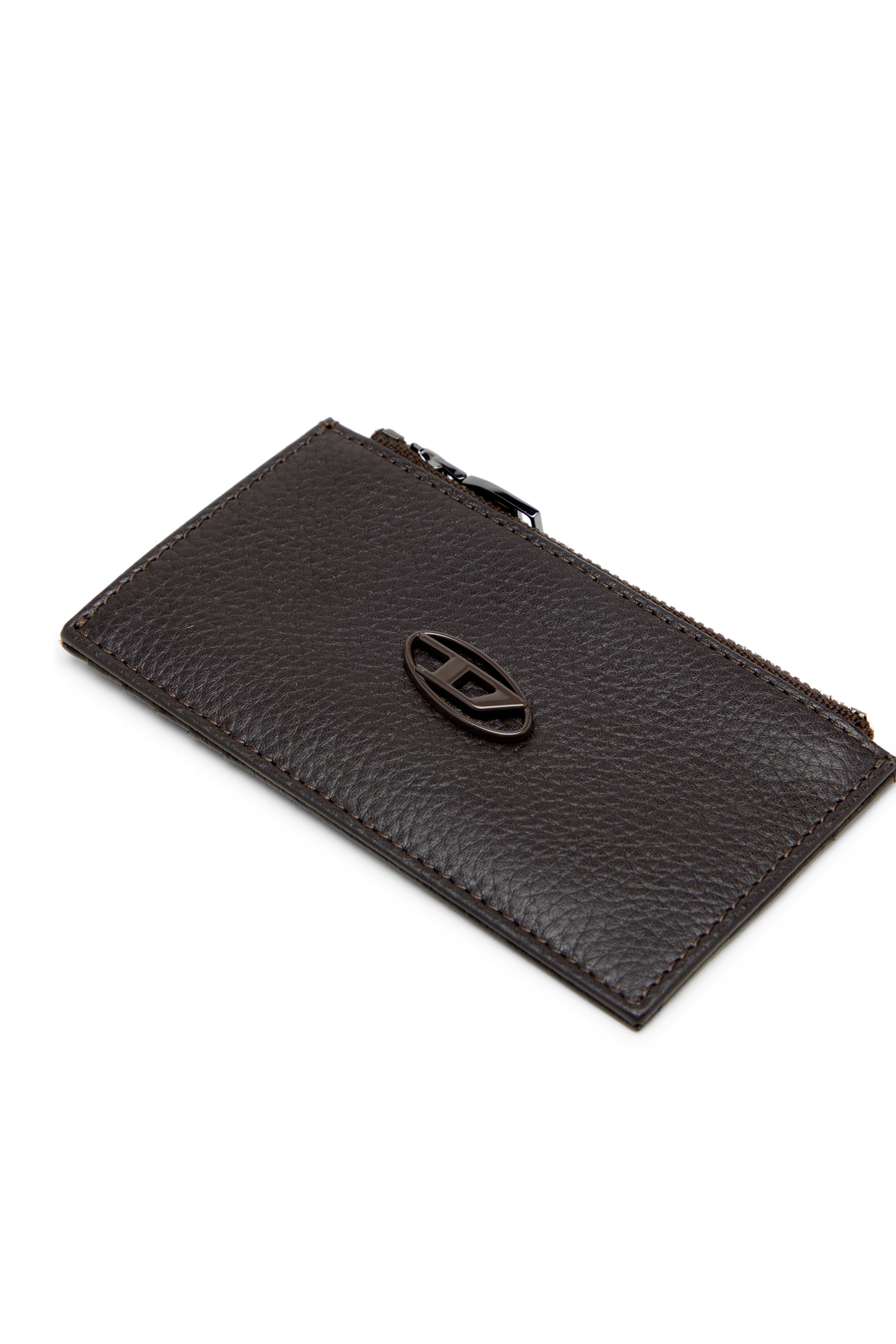 Diesel - HISSU EVO CARD HOLDER III, Male's フラグメントケース in ダークブラウン - 4