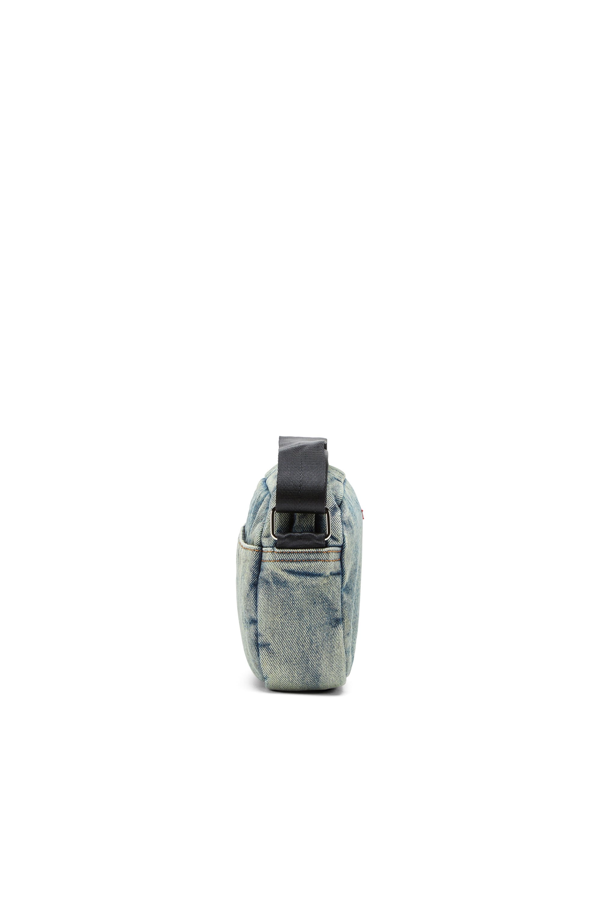 Diesel - RAVE CAMERA BAG X, Male's Rave-Camera bag in solarised denim in ブルー - 3