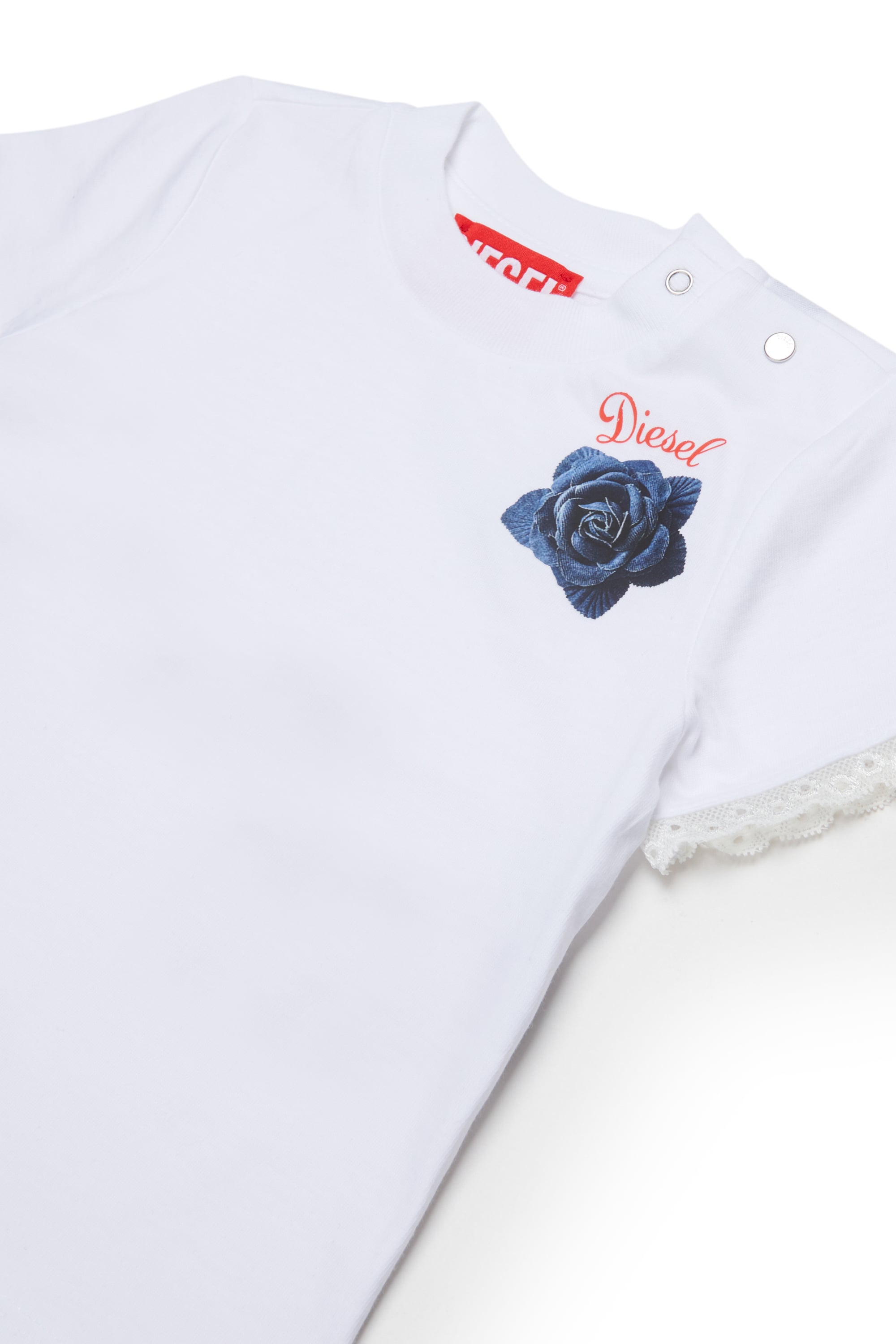 Diesel - TROSEZB, Female's Tシャツ in ホワイト - 3