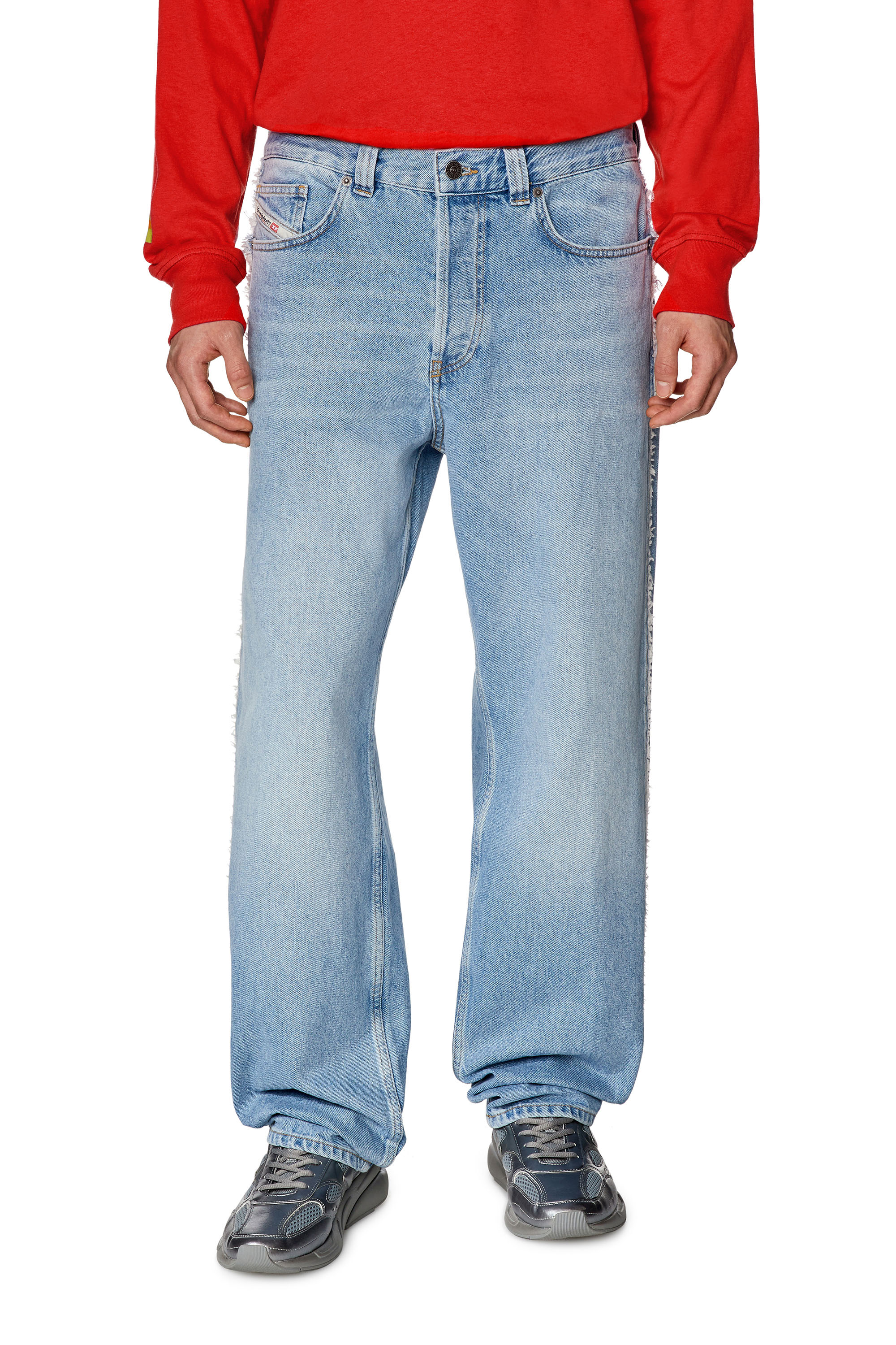 Diesel - Straight Jeans 2010 D-Macs 0HLAC, ライトブルー - Image 1