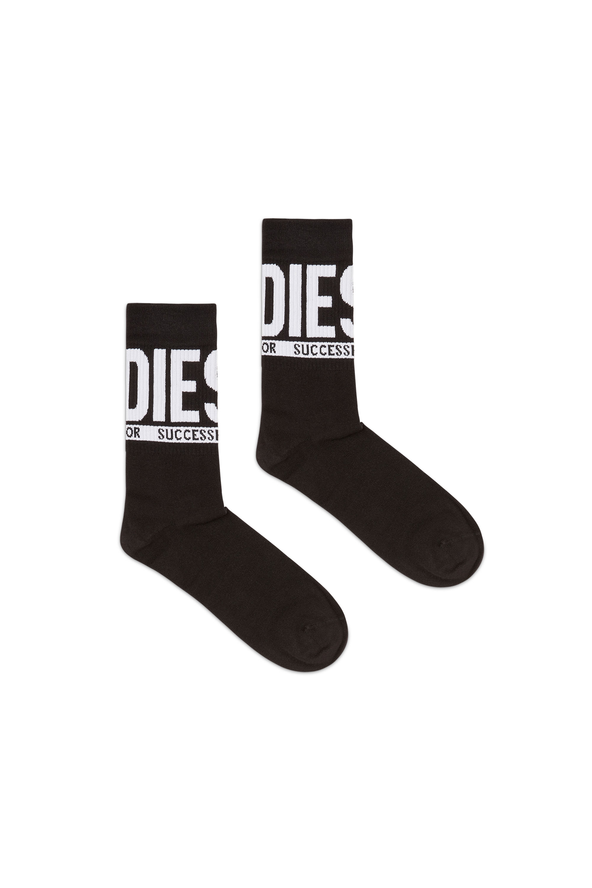 Diesel - SKM-RAY-21,5-SINGLE, Male's ソックス in ブラック - 1