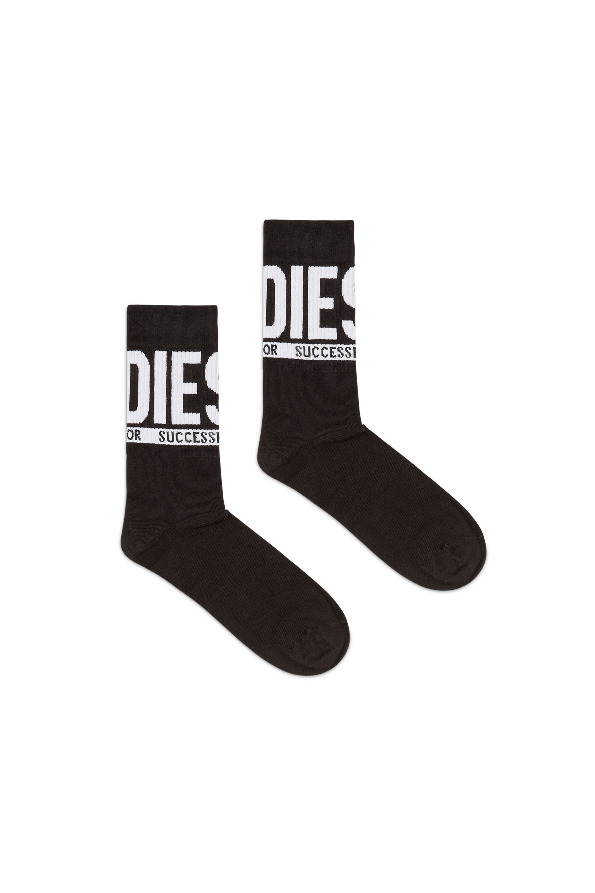 Diesel - SKM-RAY-21,5-SINGLE, Male's ソックス in ブラック - 1
