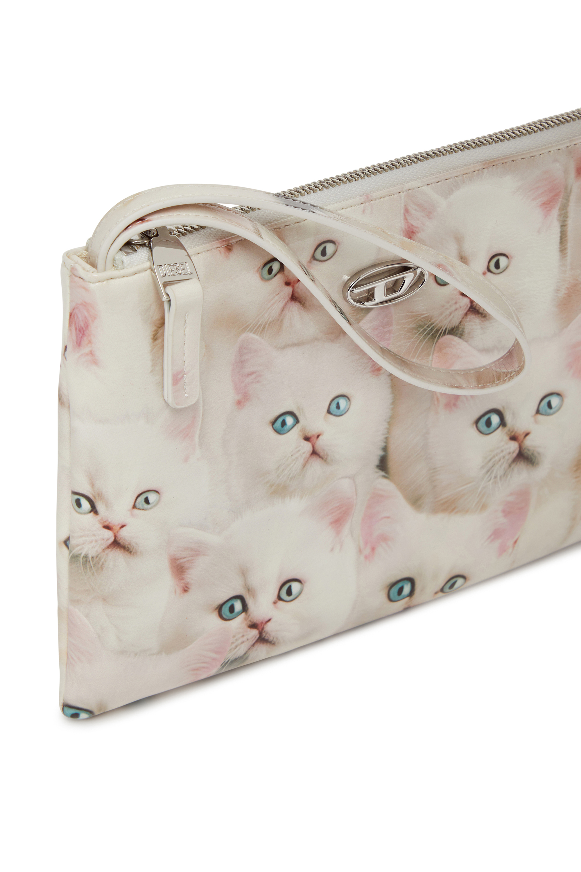 Diesel - PLAY POUCH II, Female's フラットポーチ in ホワイト - 5