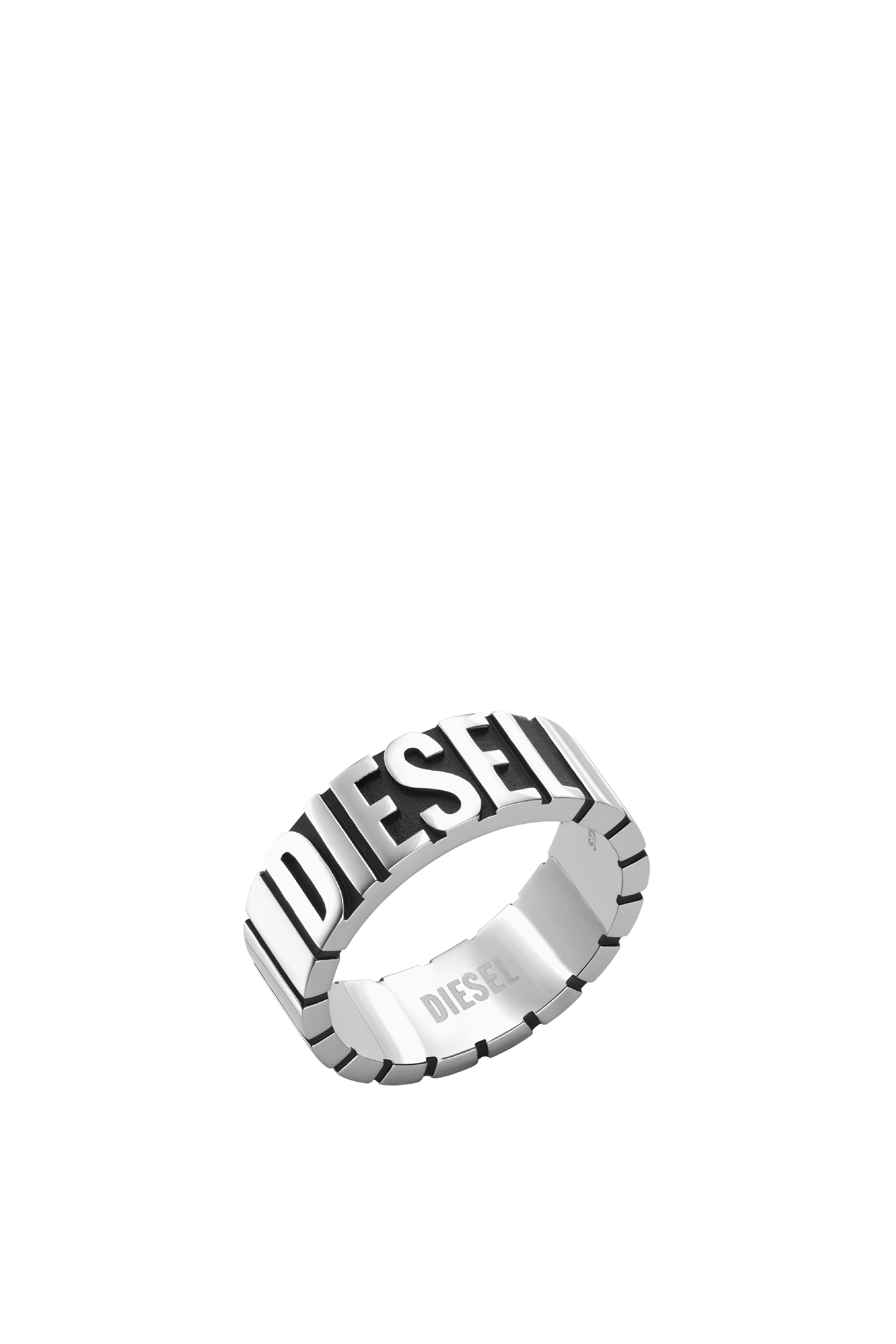 Diesel - DX1387, Male's ジュエリー リング in グレー - 1