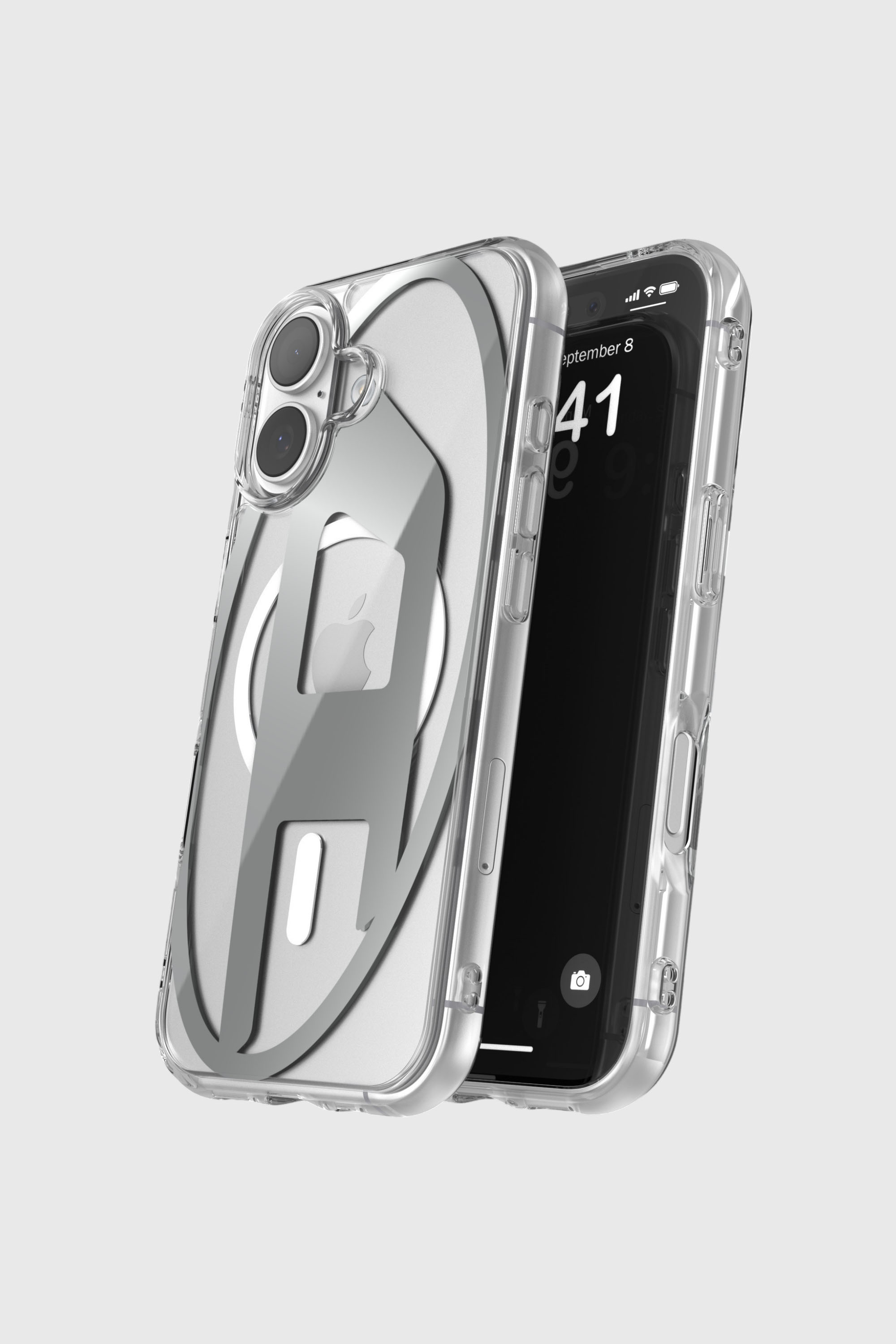 Diesel - 60411 AOP CASE, Unisex's IPHONE 17 in グレー - 4