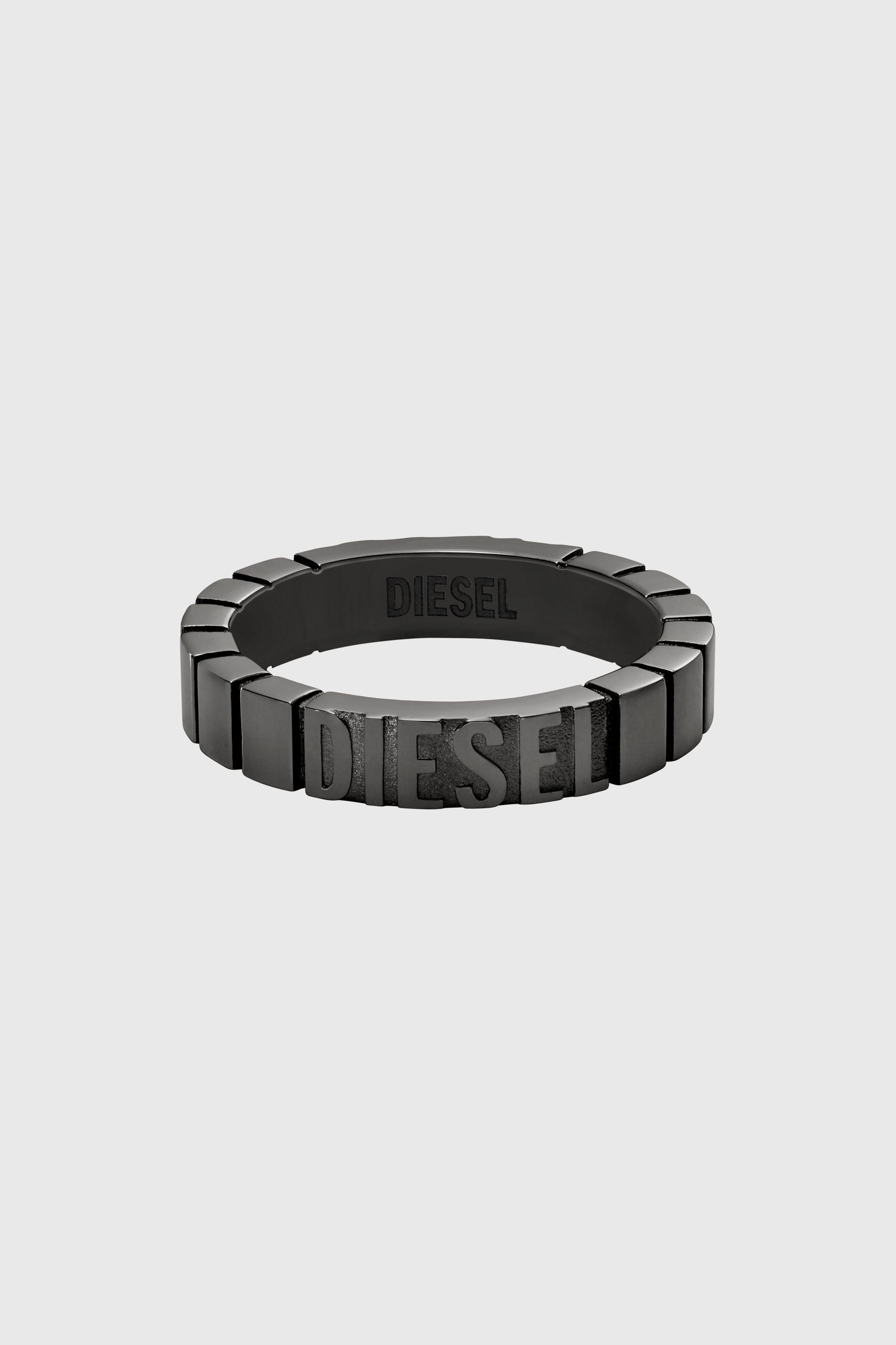 Diesel - DX1612060, Unisex's リング in ブラック - 2