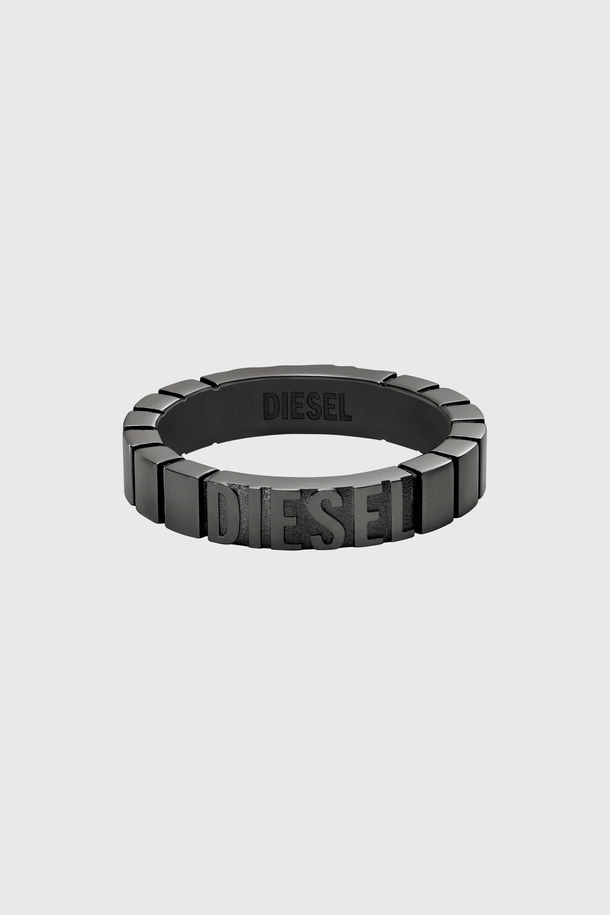 Diesel - DX1612060, Unisex's リング in ブラック - 2