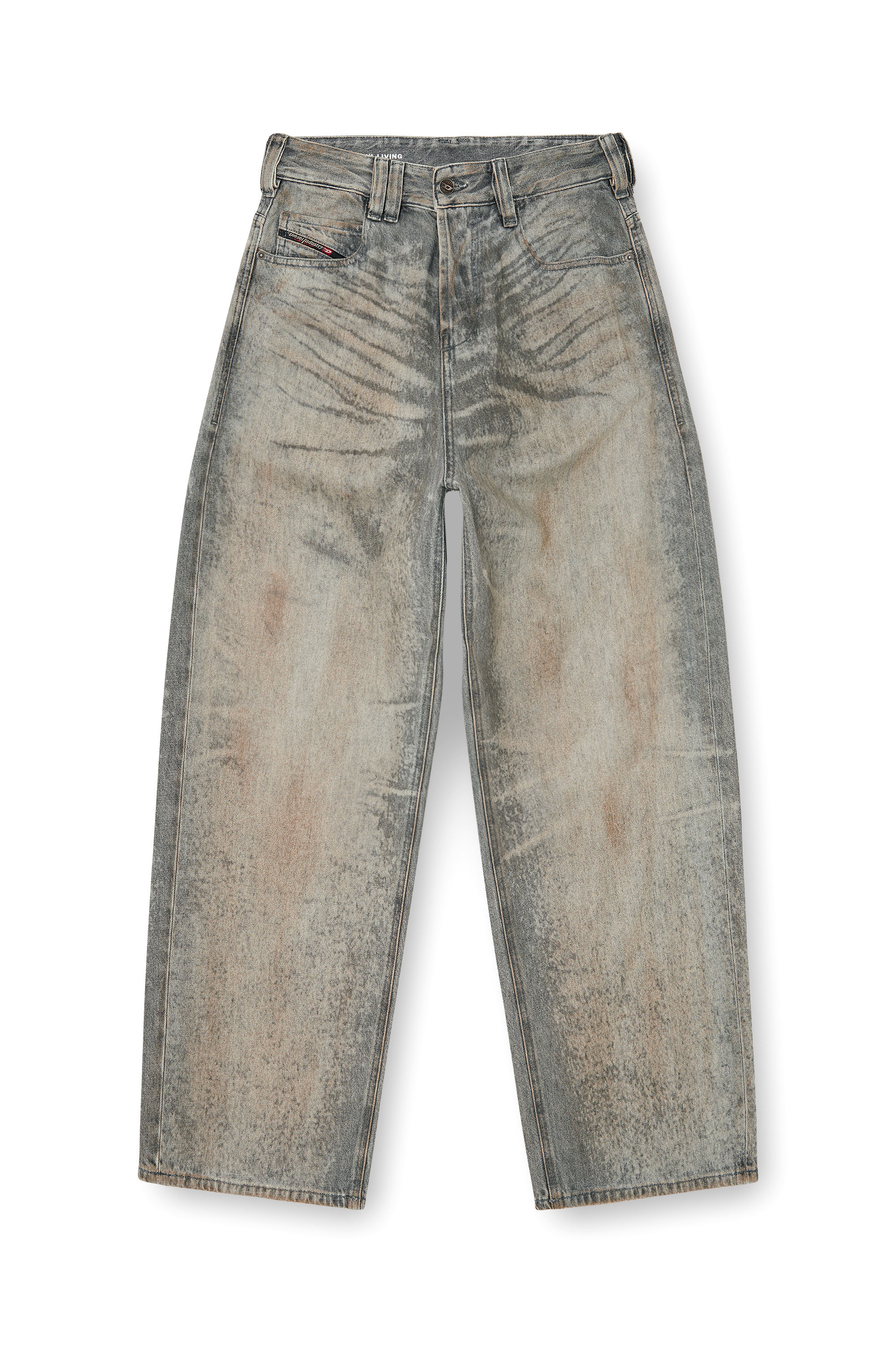 Diesel - Unisex's Relaxed Jeans 1997 D-Enim-M 09P24, グレー - 2