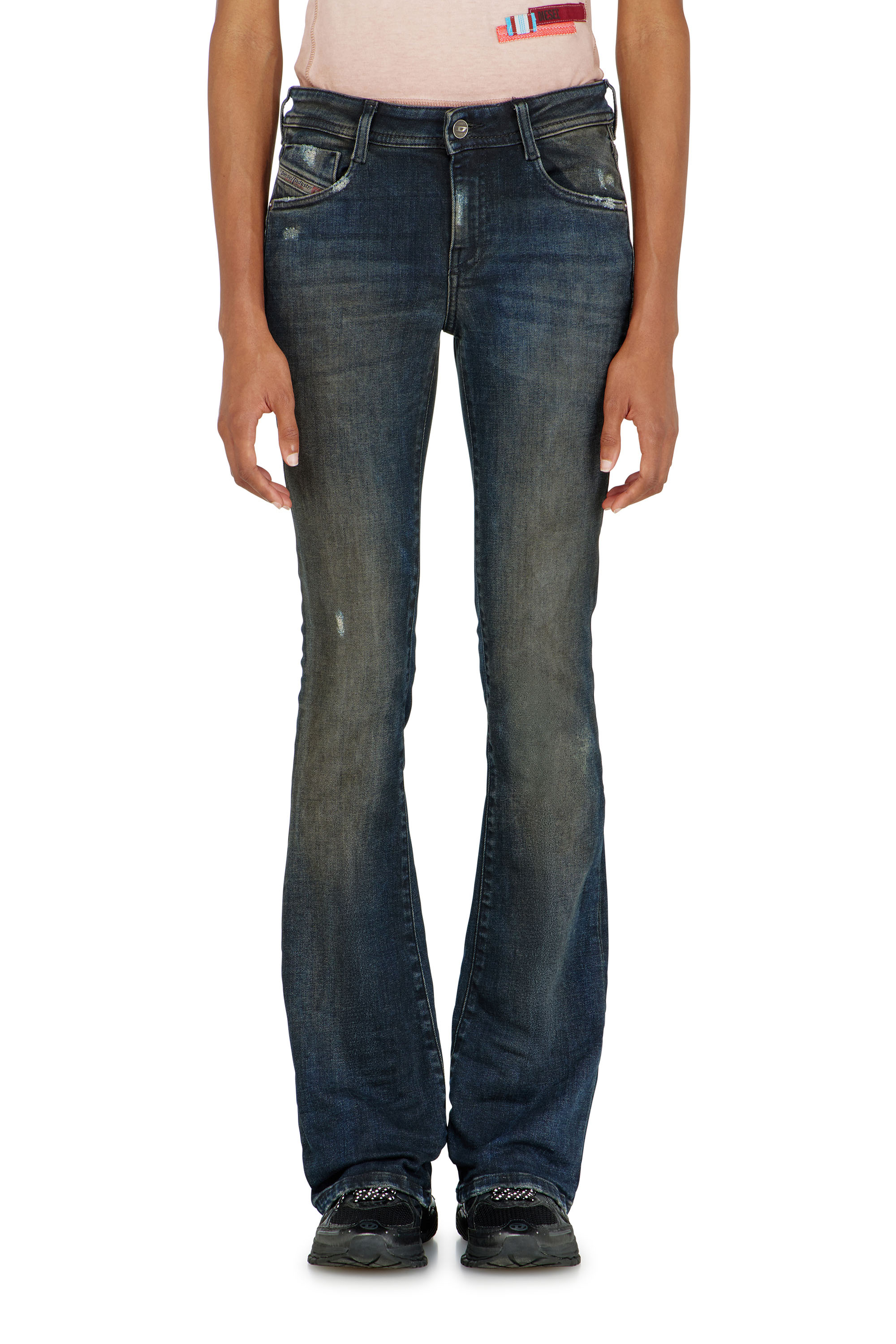 Diesel - Female's Bootcut Jeans 1969 D-Ebbey 09P69, ダークブルー - 4
