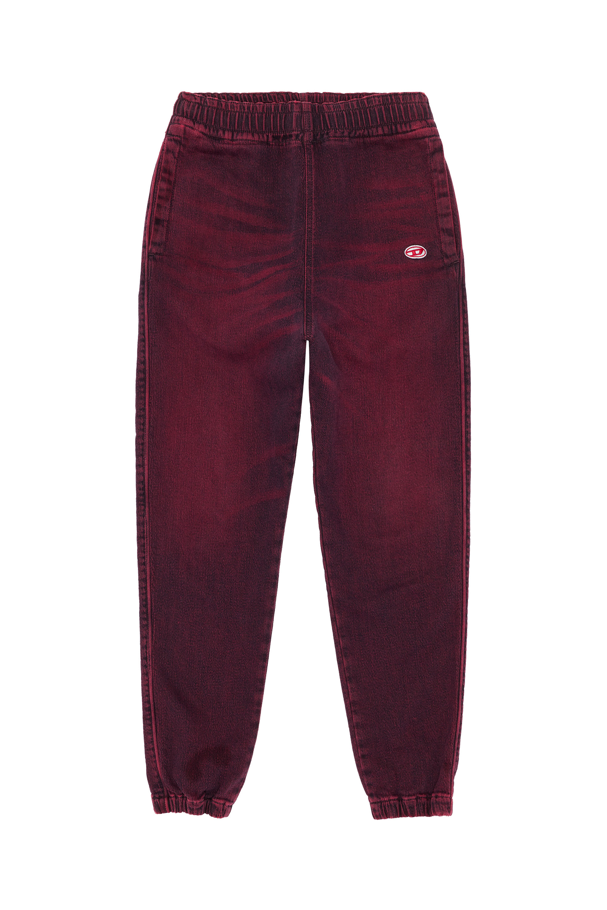 Diesel - Tapered D-Lab Track Denim 09G91, バーガンディー - Image 7