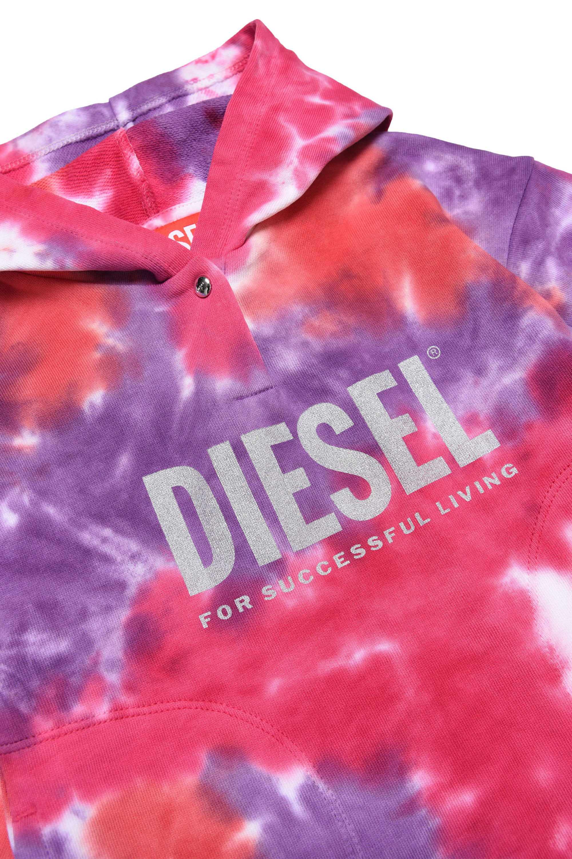 Diesel - DSHAT&DB HOOD, ピンク / ホワイト - Image 3