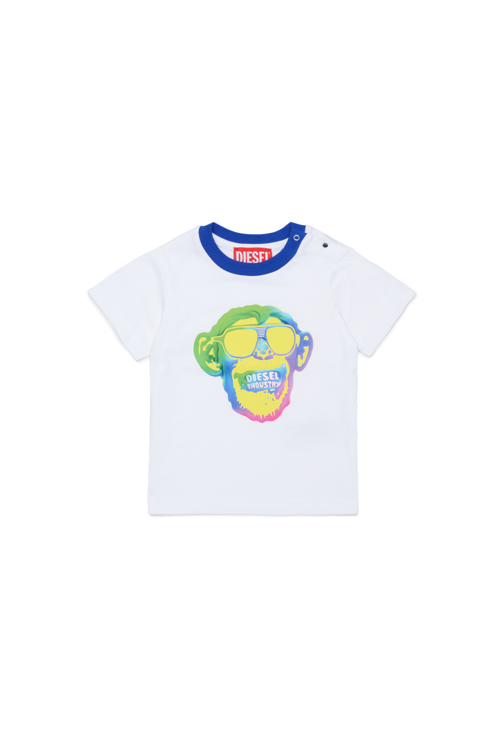Diesel - TOKEYB, Male's Tシャツ in ホワイト - 1