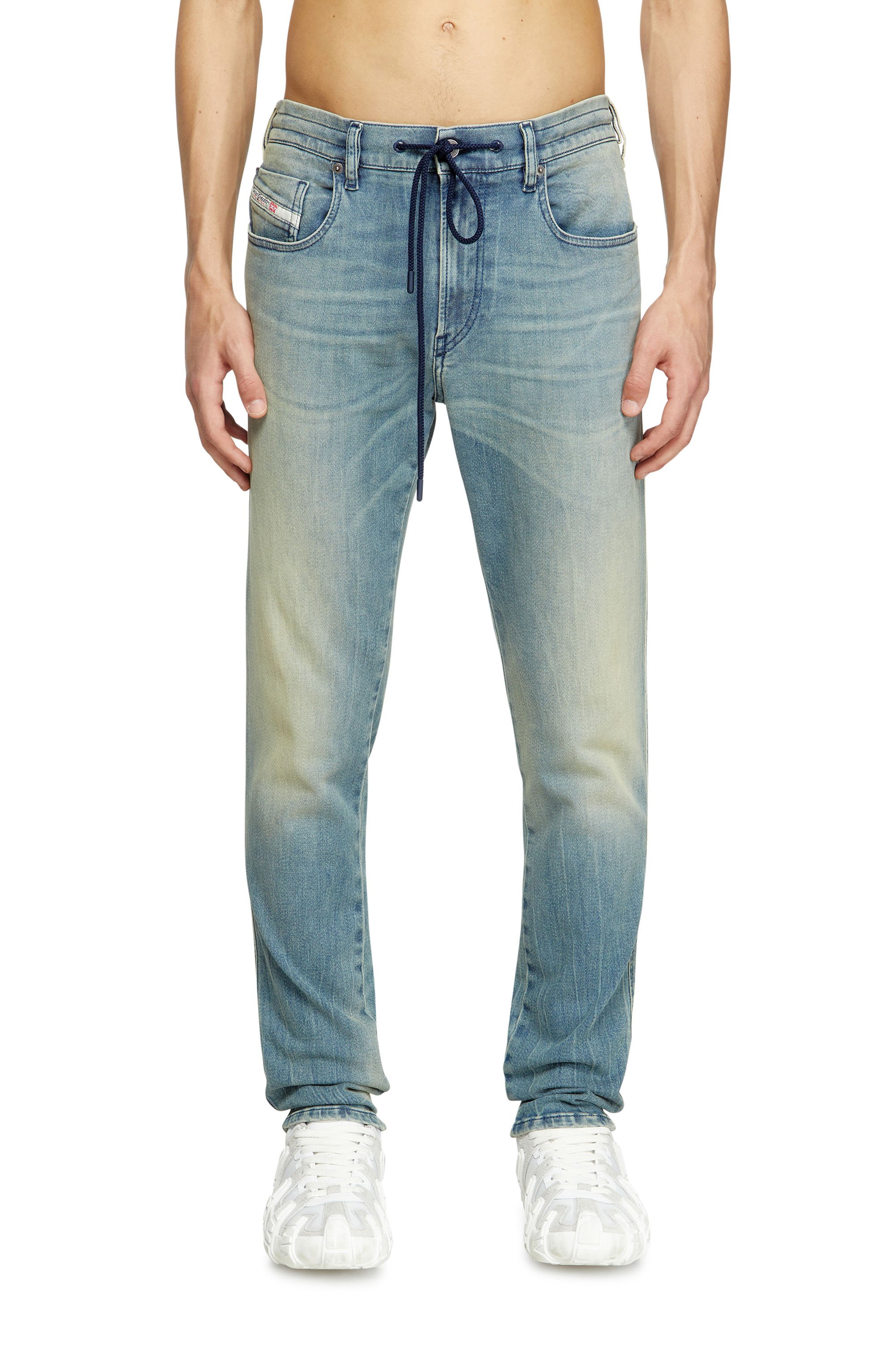 Diesel - Male's Slim 2062 D-Strukt Joggjeans® 09M31, ライトブルー - 1