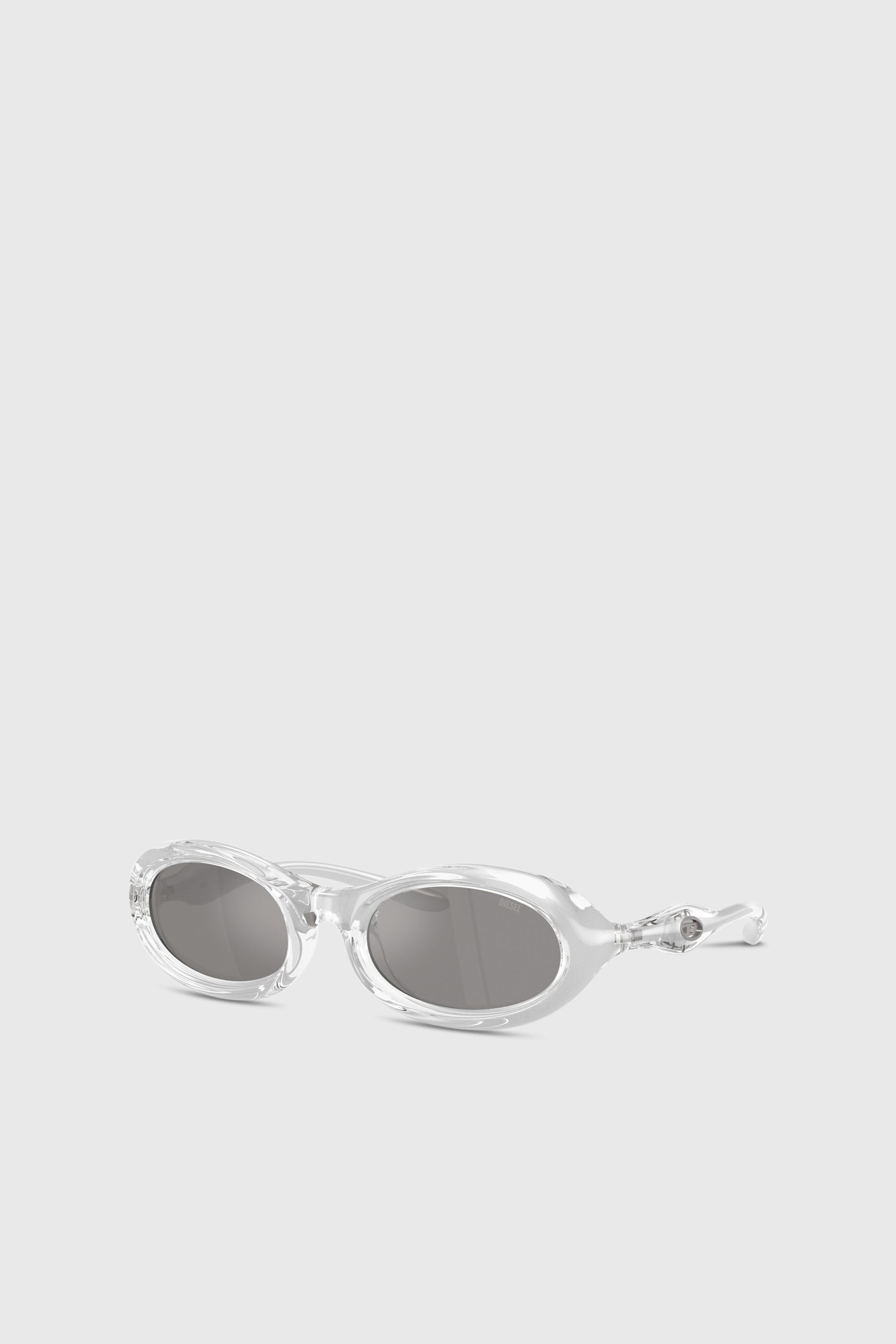 Diesel - 0DL3011U, Unisex's Oval sunglasses in グレー - 1
