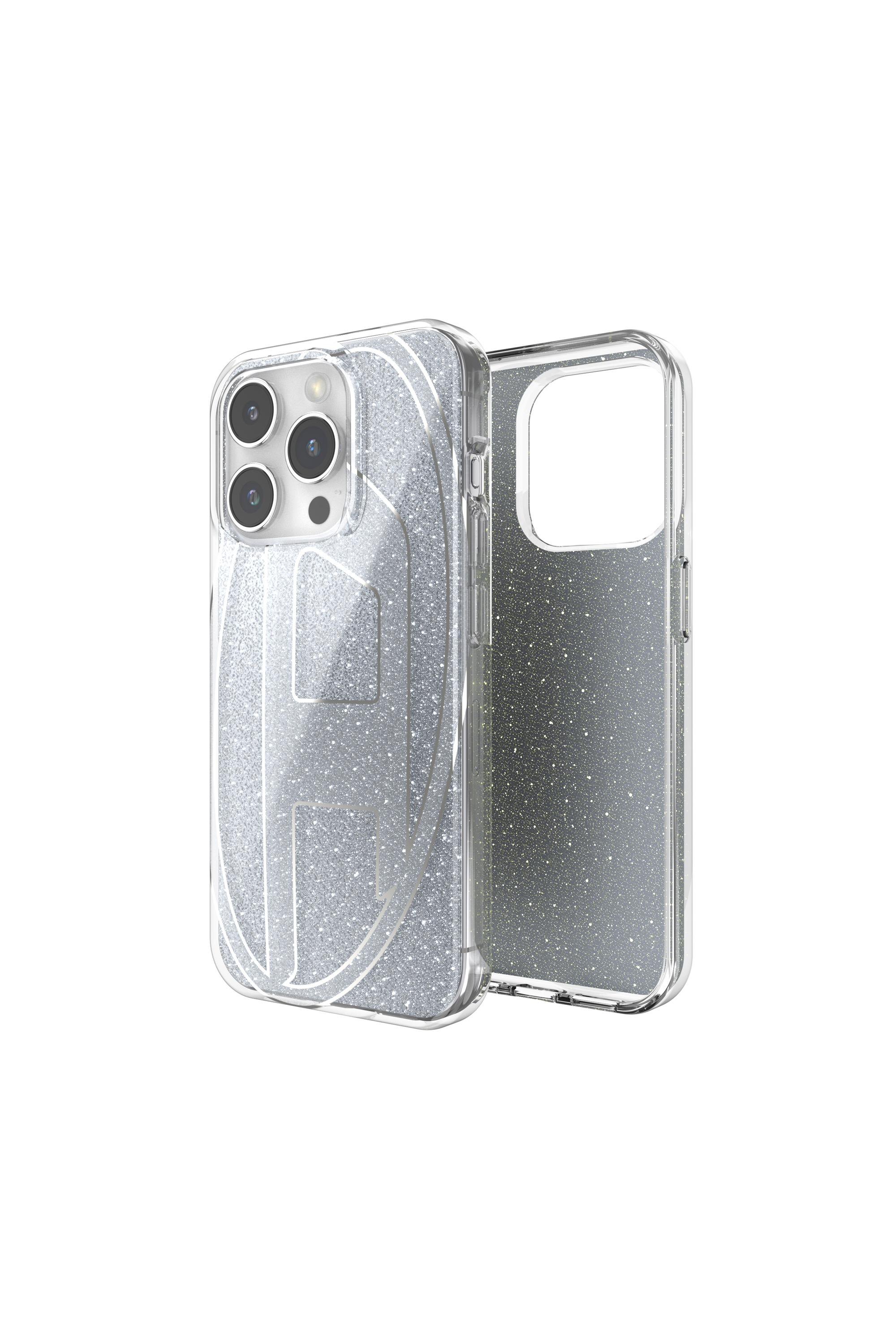 Diesel - 60032 AOP CASE, Unisex's iPhone 15 Pro in シルバー - 1