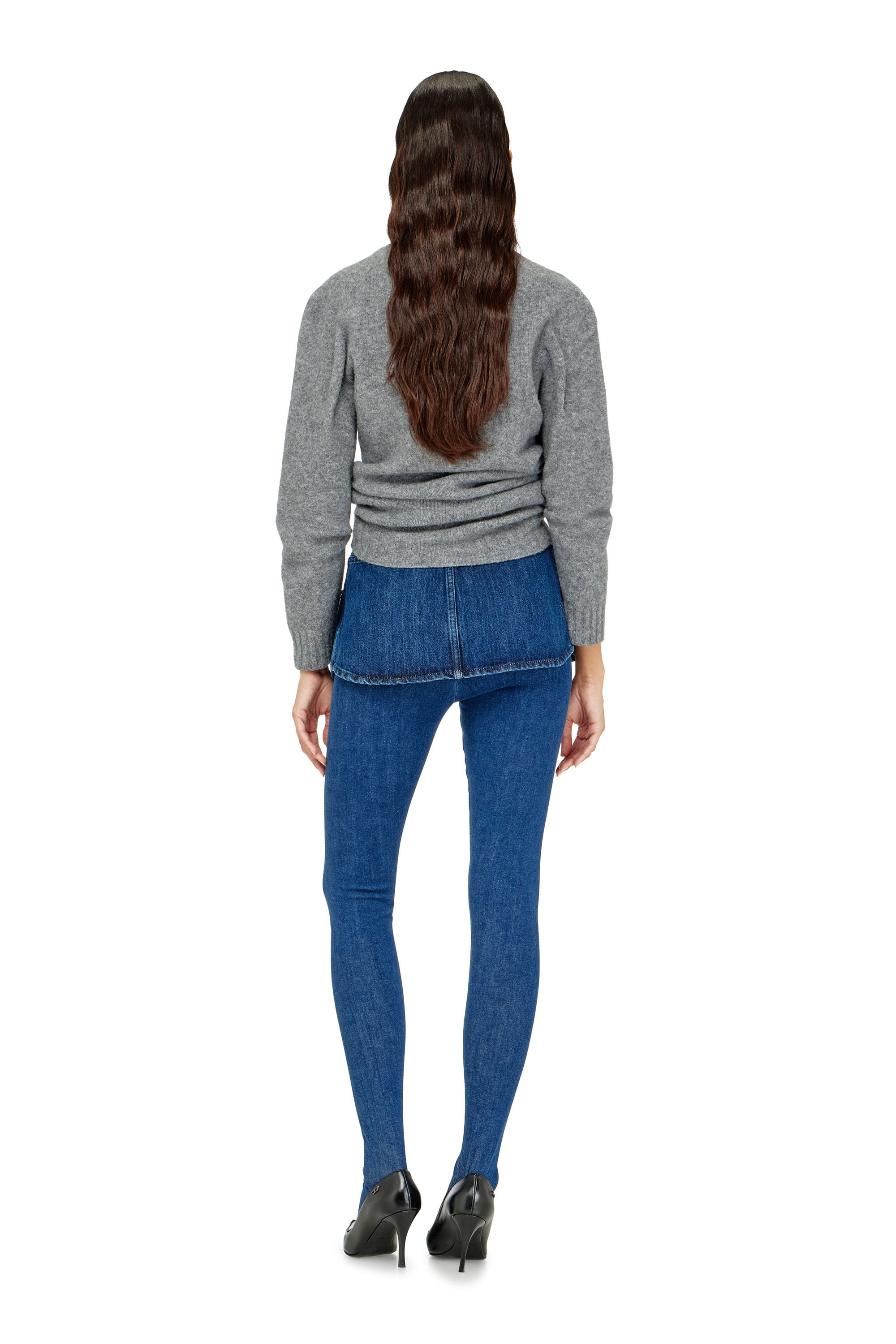 Diesel - Female's Skinny Jeans D-Spika 09R31, ダークブルー - 3