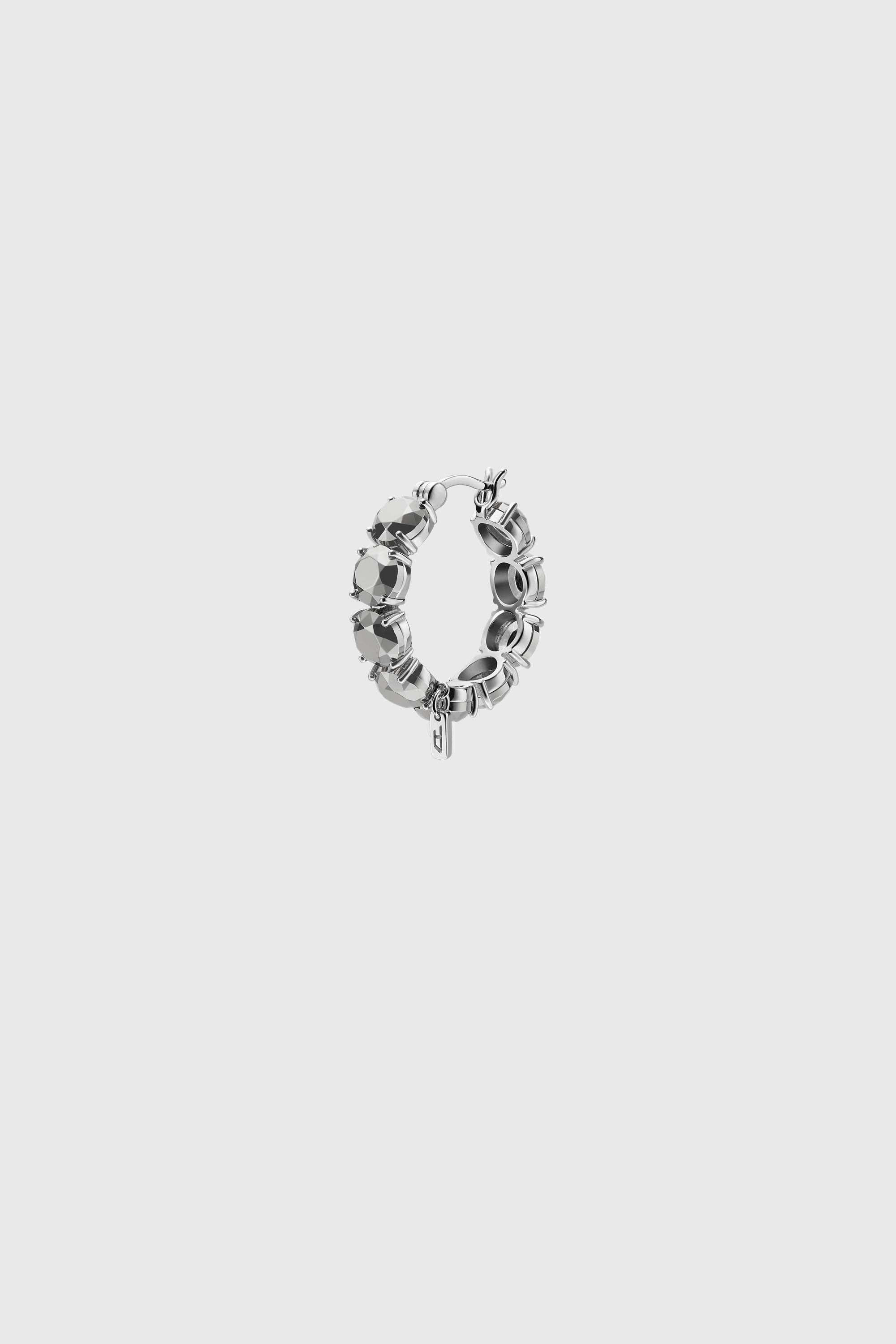 Diesel - DL1357040 STERLING SILVER JEWEL, Unisex's ピアス（片耳用） in シルバー - 1