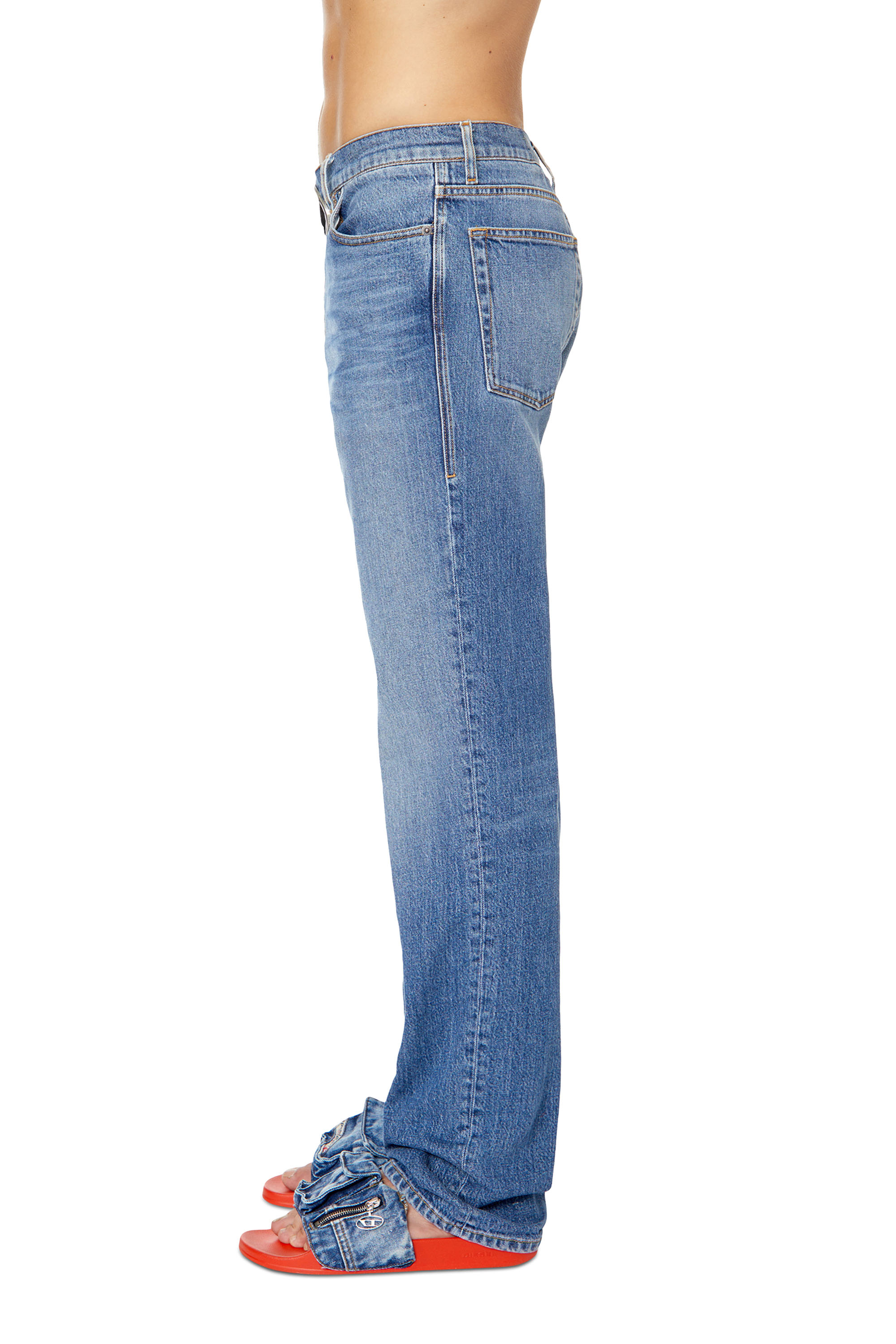 Diesel - Straight Jeans 1955 D-Rekiv 0LICI, ミディアムブルー - Image 4