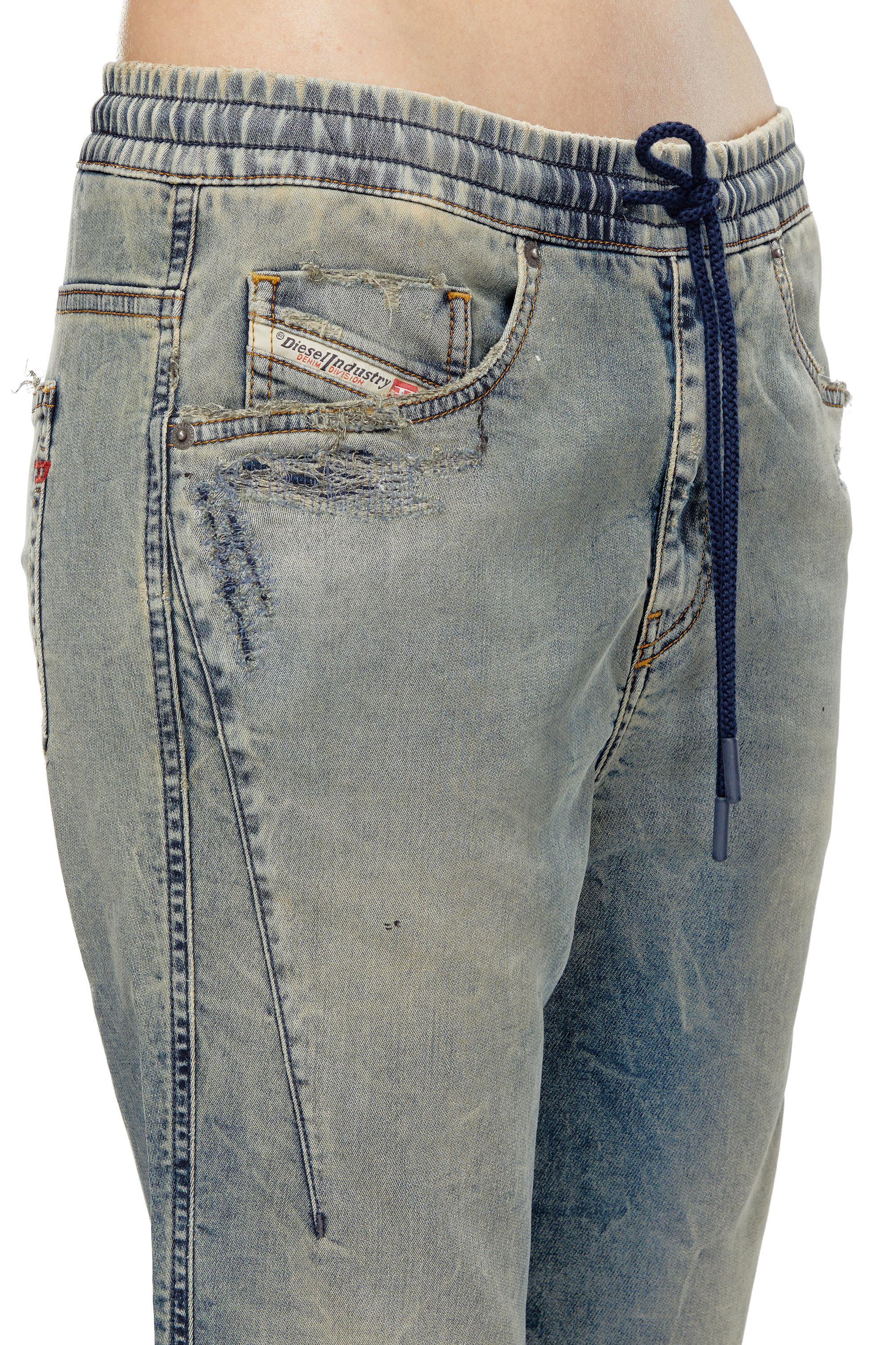 Diesel - Female's Regular 2041 D-Fayza Joggjeans® 068MA, ミディアムブルー - 5