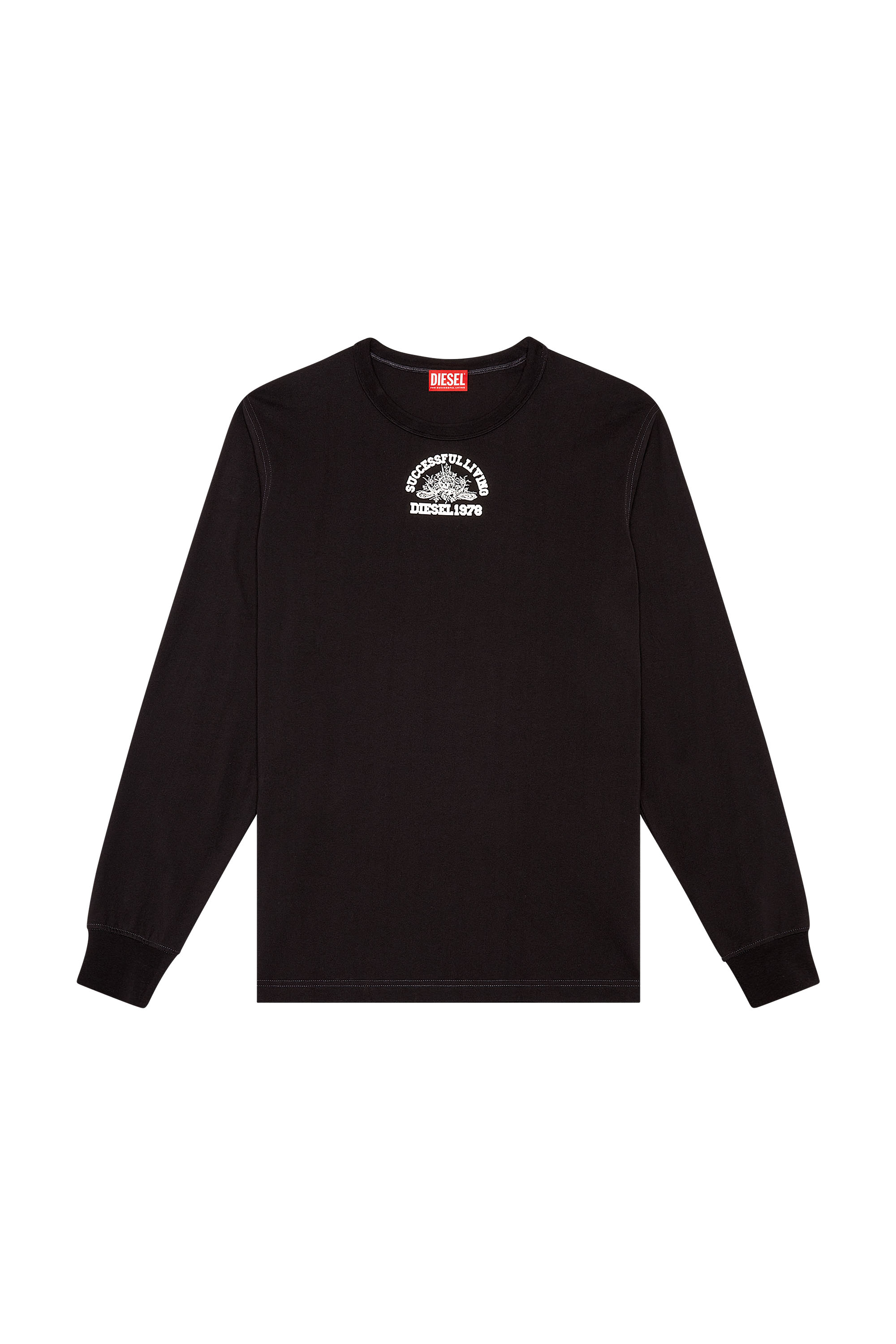 Diesel - T-JUSTIL-LS-N1, ブラック - Image 4