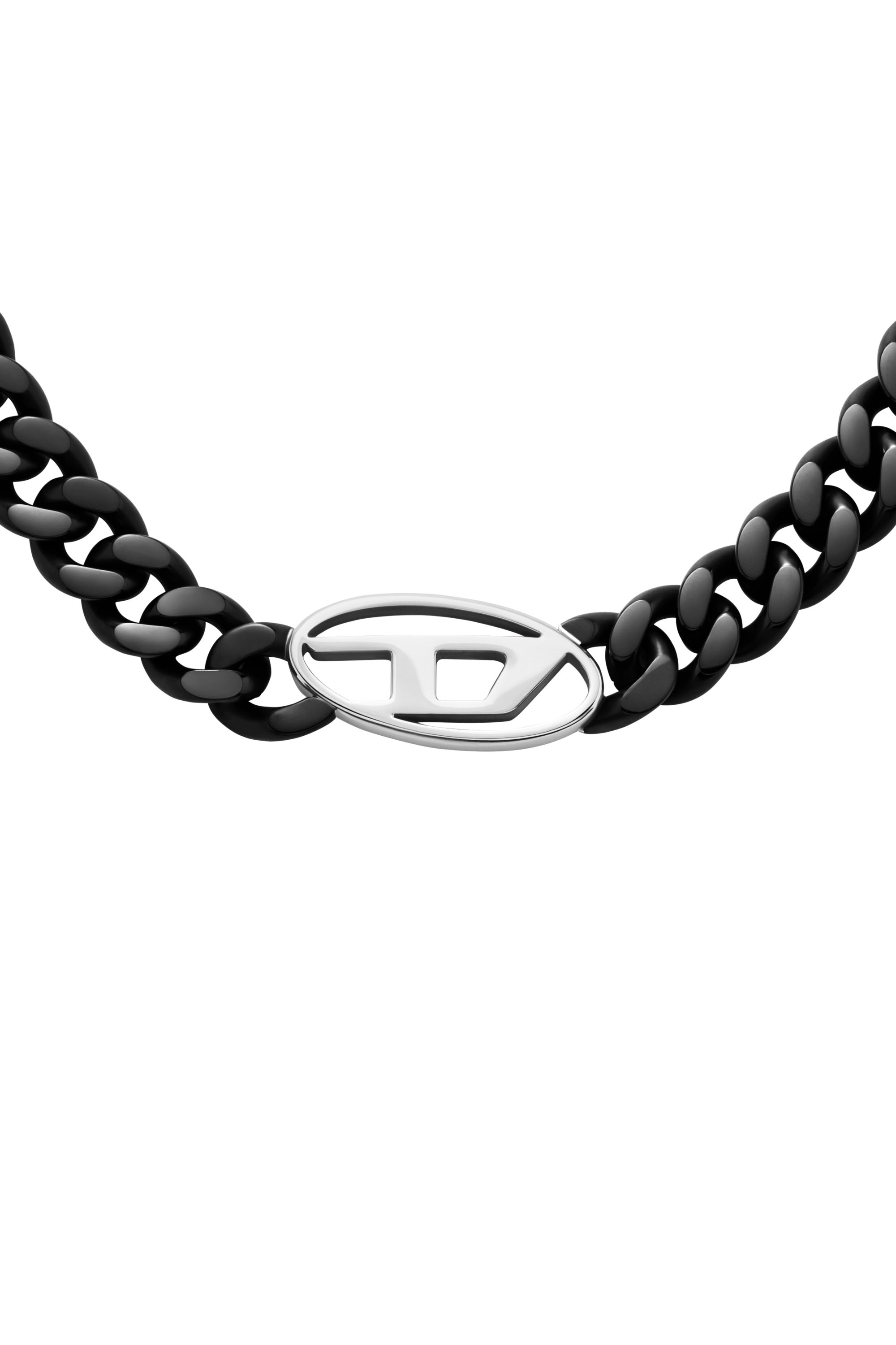 Diesel - DX1610931, Unisex's Stainless Steel Chain Necklace in ブラック - 2