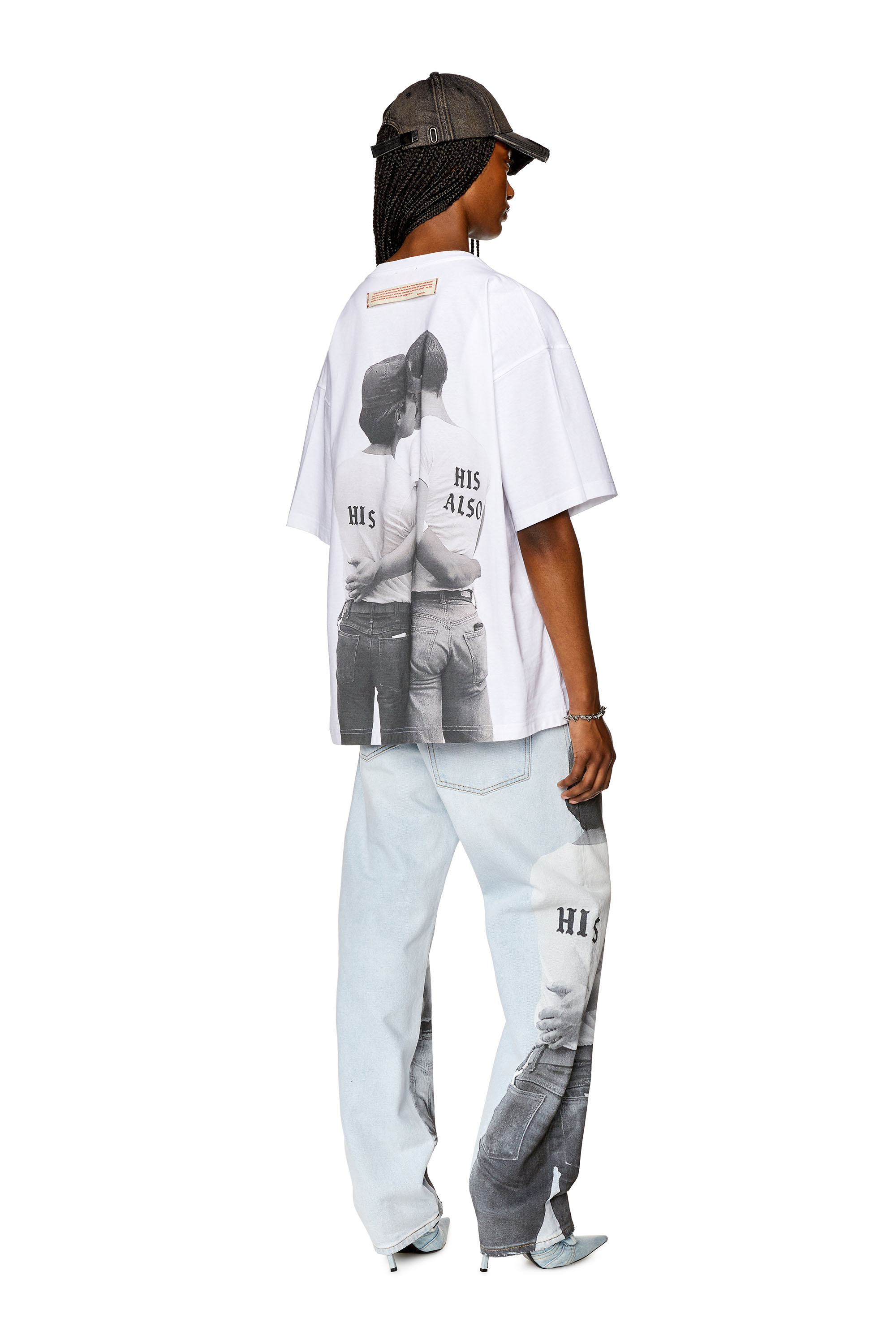 Diesel - PR-T-NLABEL-23B, ホワイト - Image 6