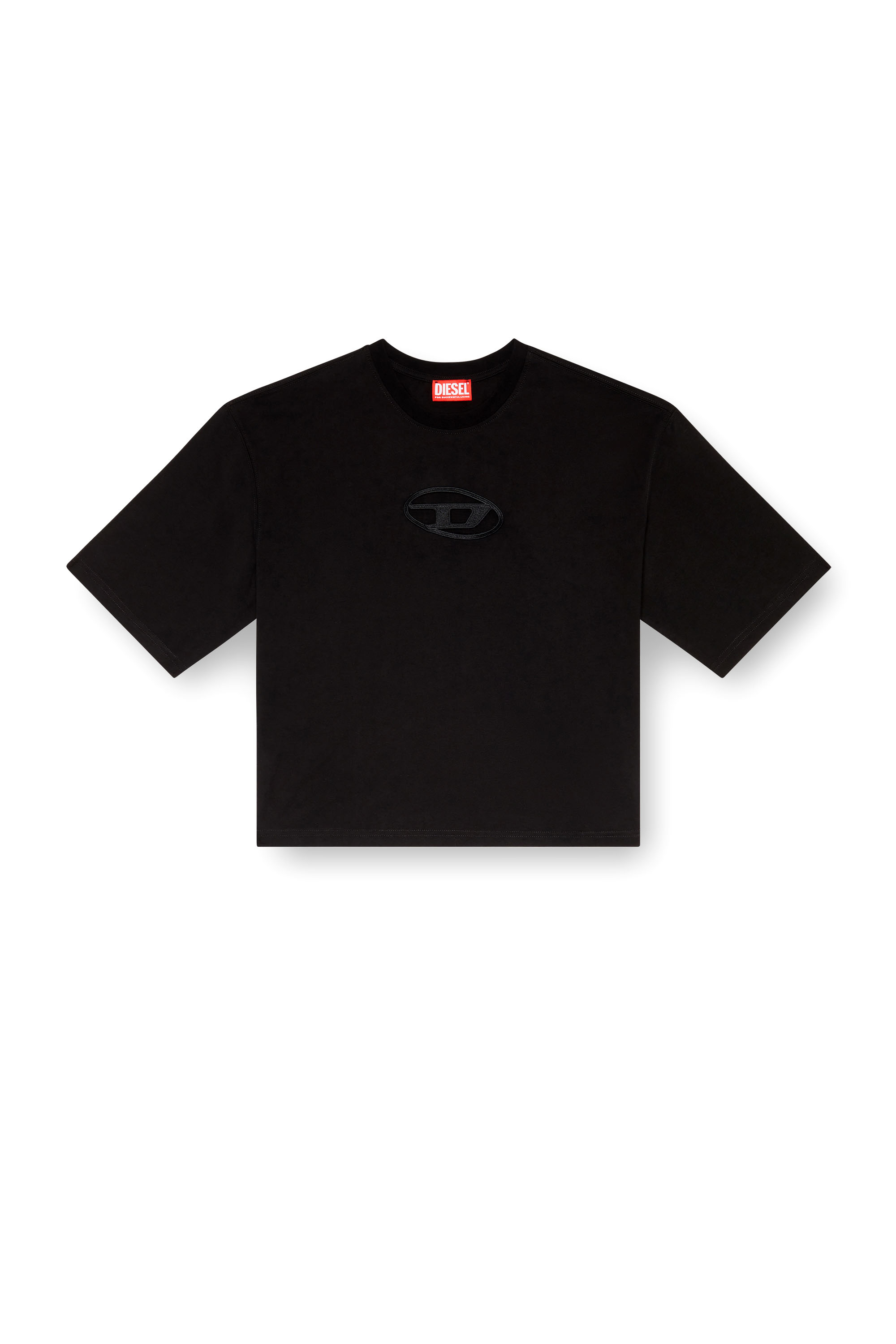 Diesel - T-ROWY-OD, Female's Tシャツ in ブラック - 3