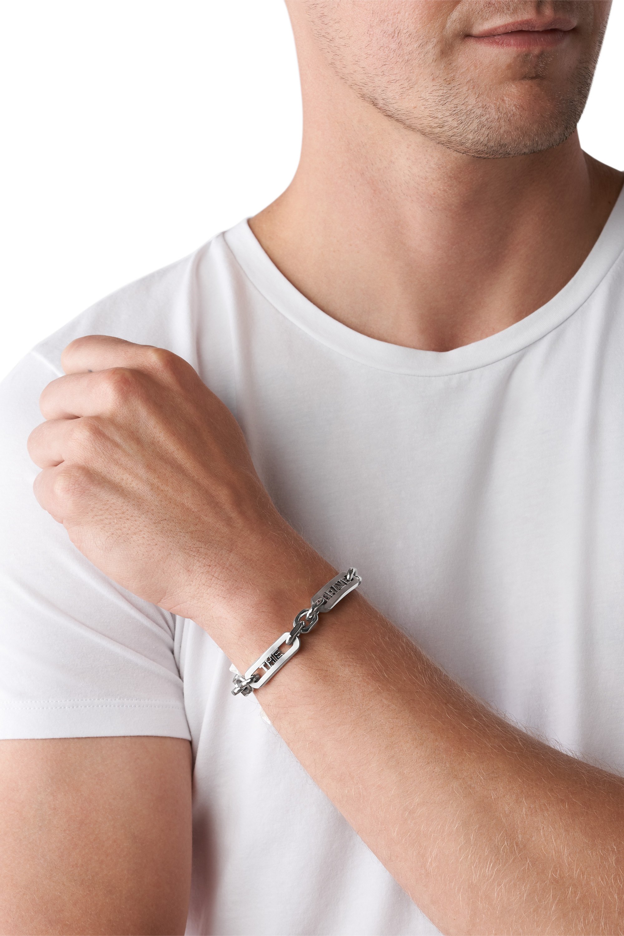 Diesel - DX1330, Male's ジュエリー ブレスレット in シルバー - 3