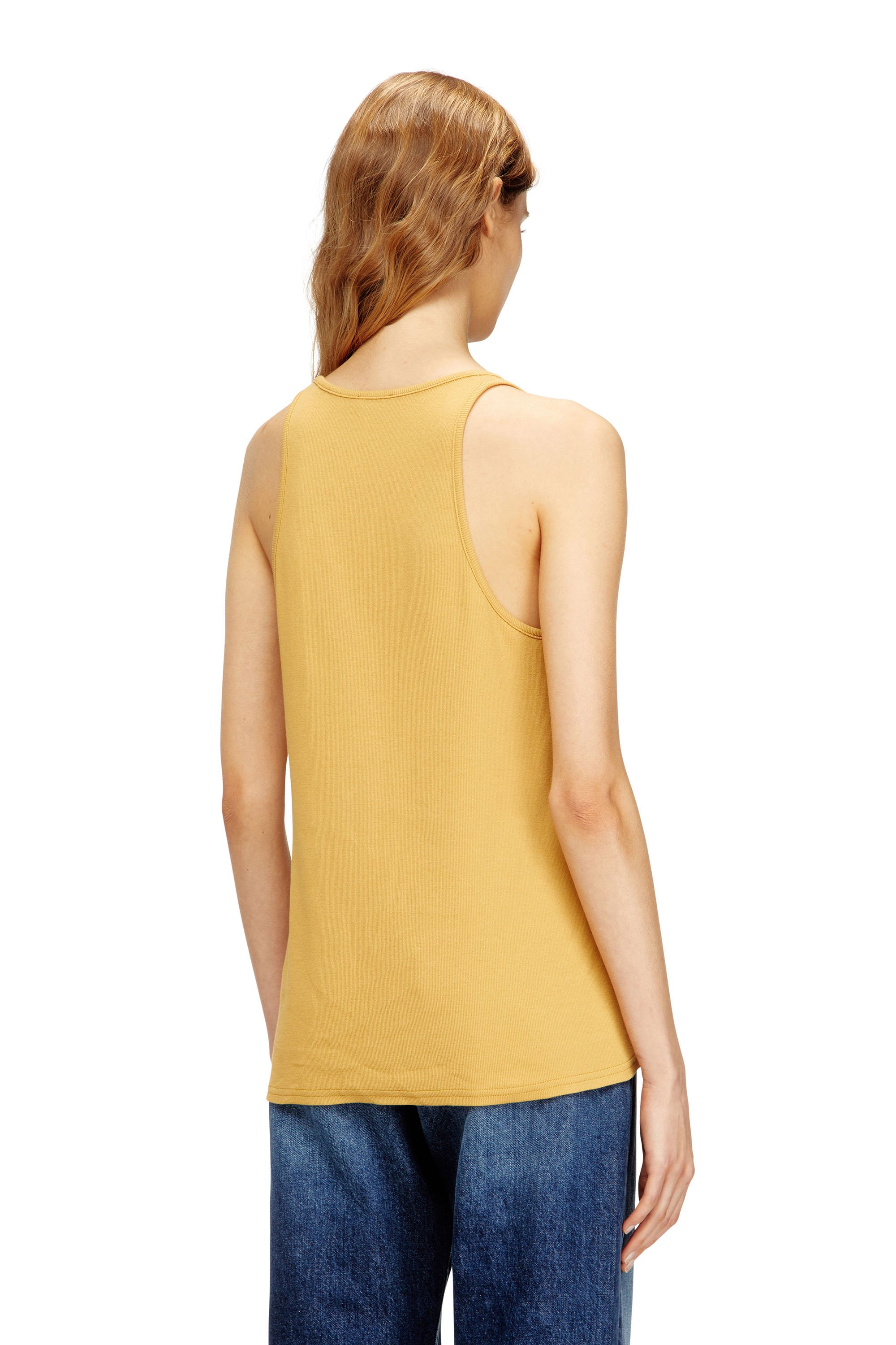 Diesel - T-IPSYA-LKDS, Female's タンクトップ in オレンジ - 4