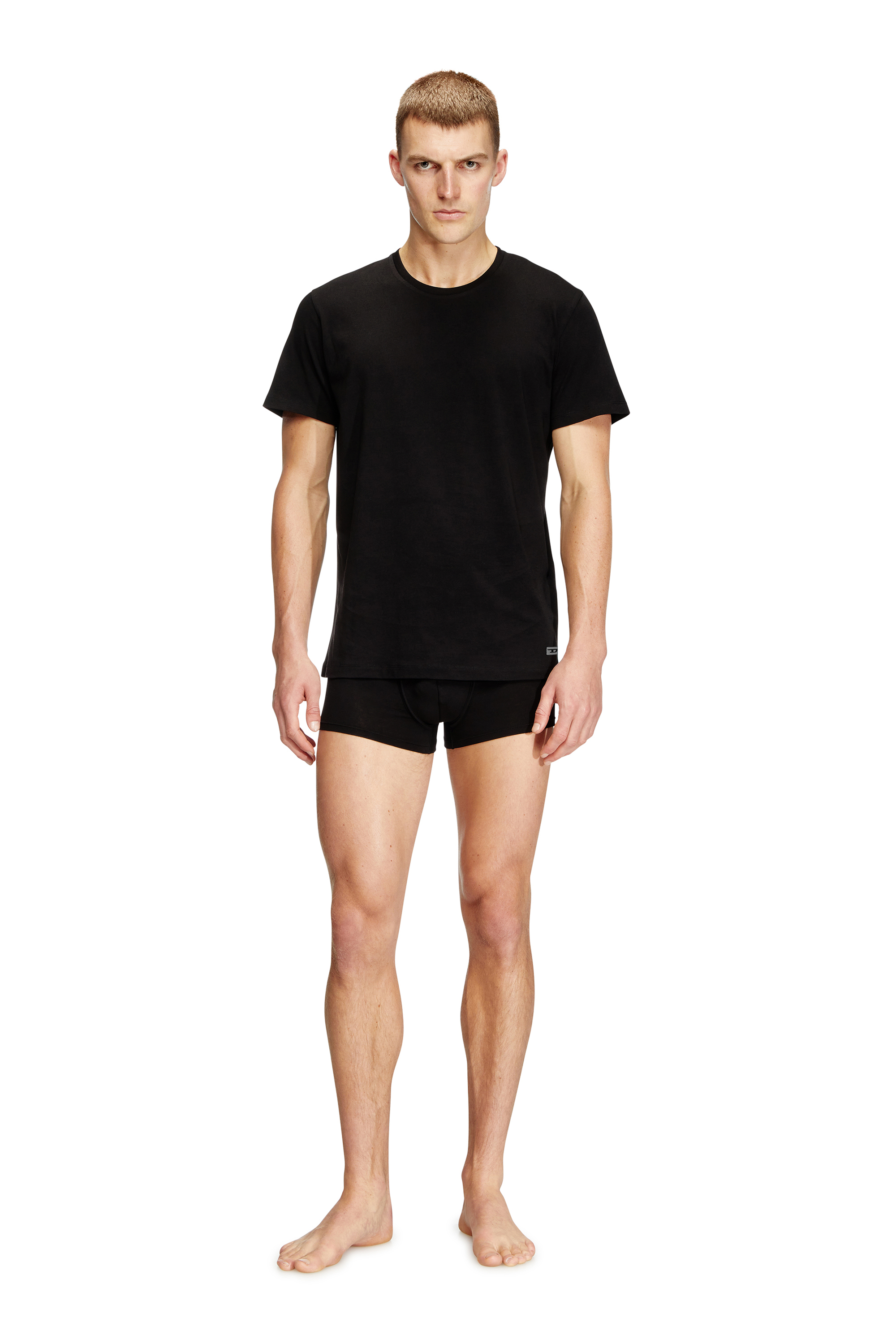 Diesel - RANDAL-D-BOX-3PACK, Male's Tシャツ3枚パック in ブラック - 1
